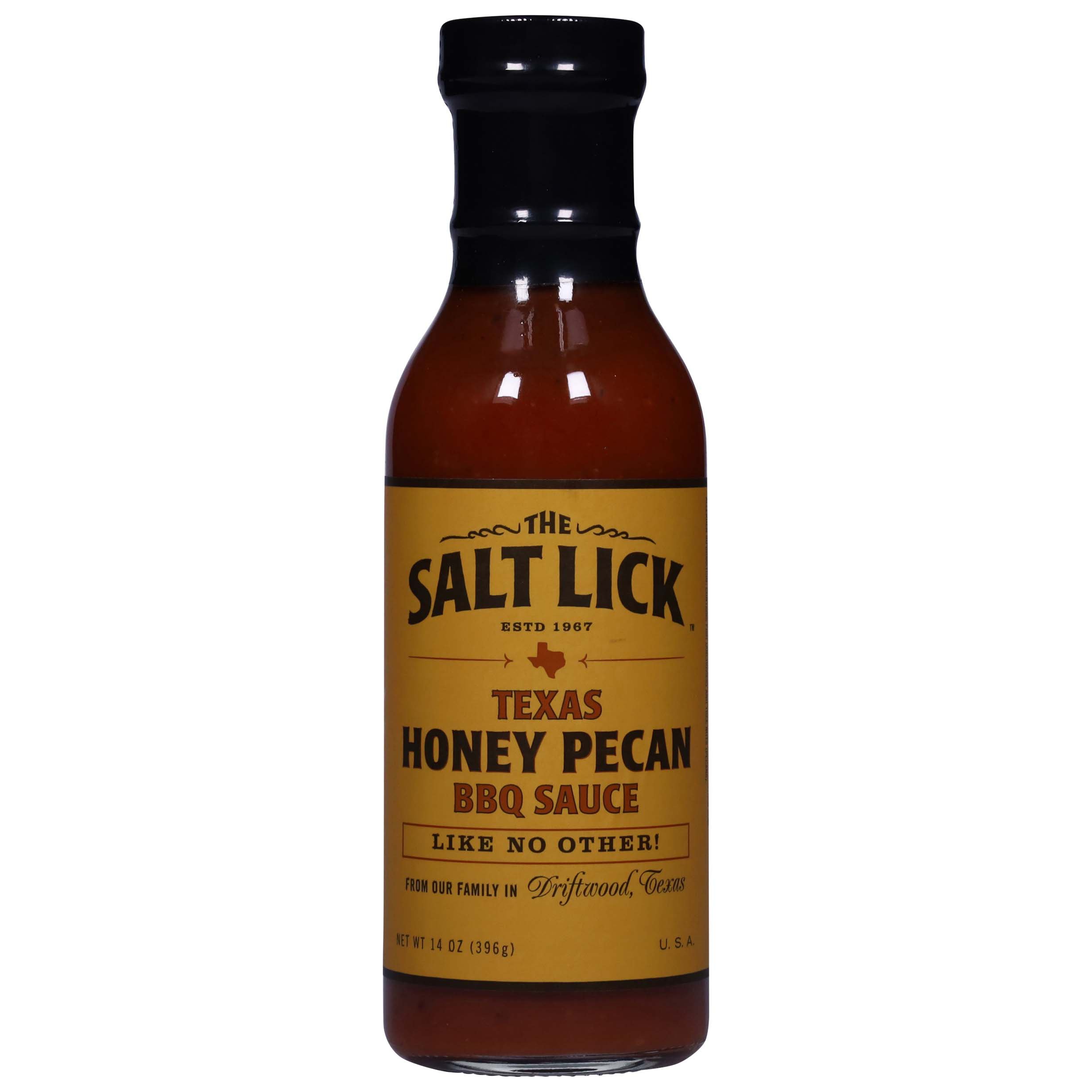 The Salt Lick Pecan Wood Smoked Honey Pecan BBQ Sauce Shop Barbecue