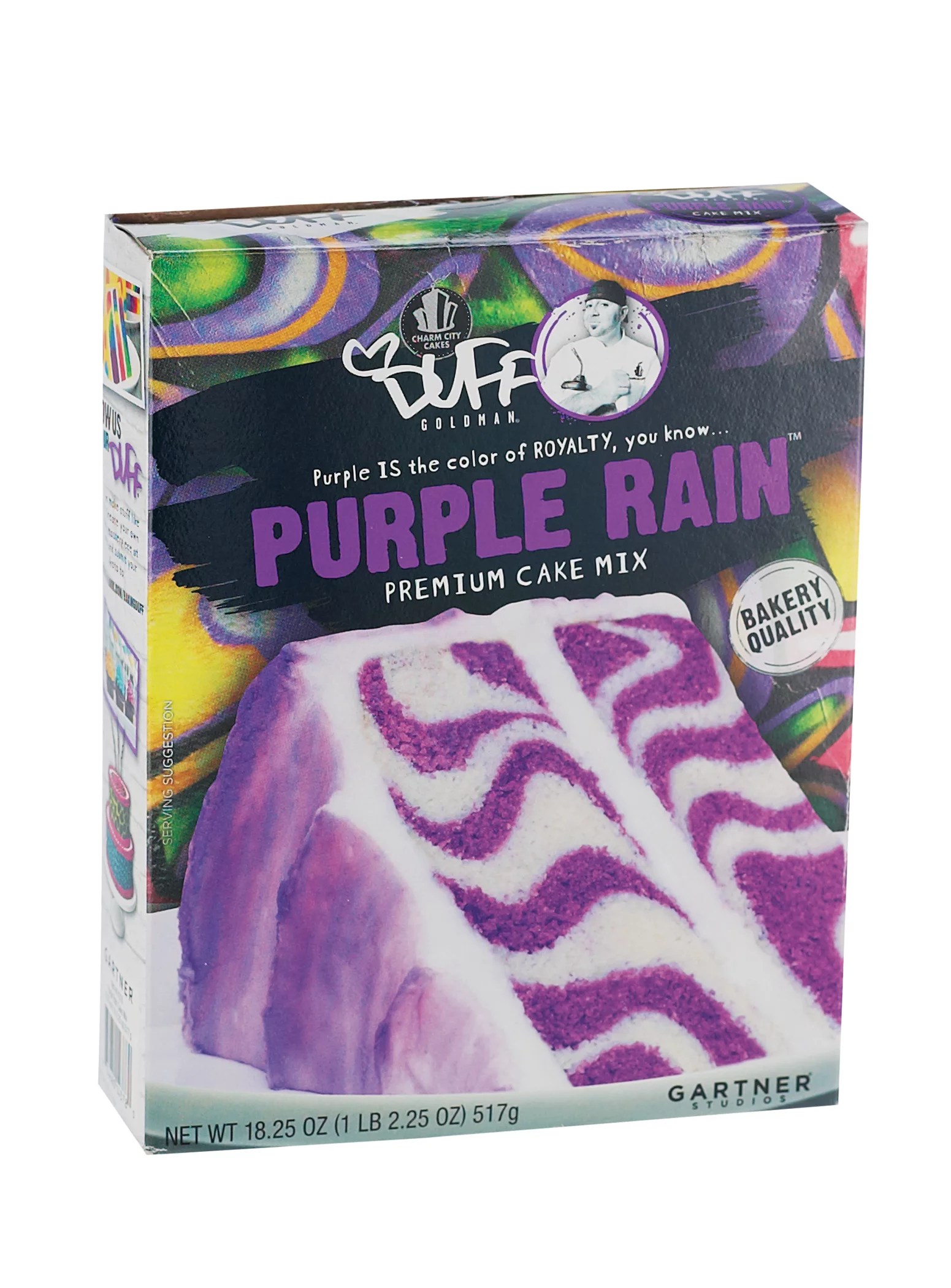 Duff Goldman Purple Rain Premium Cake Mix Shop Baking Mixes at HEB