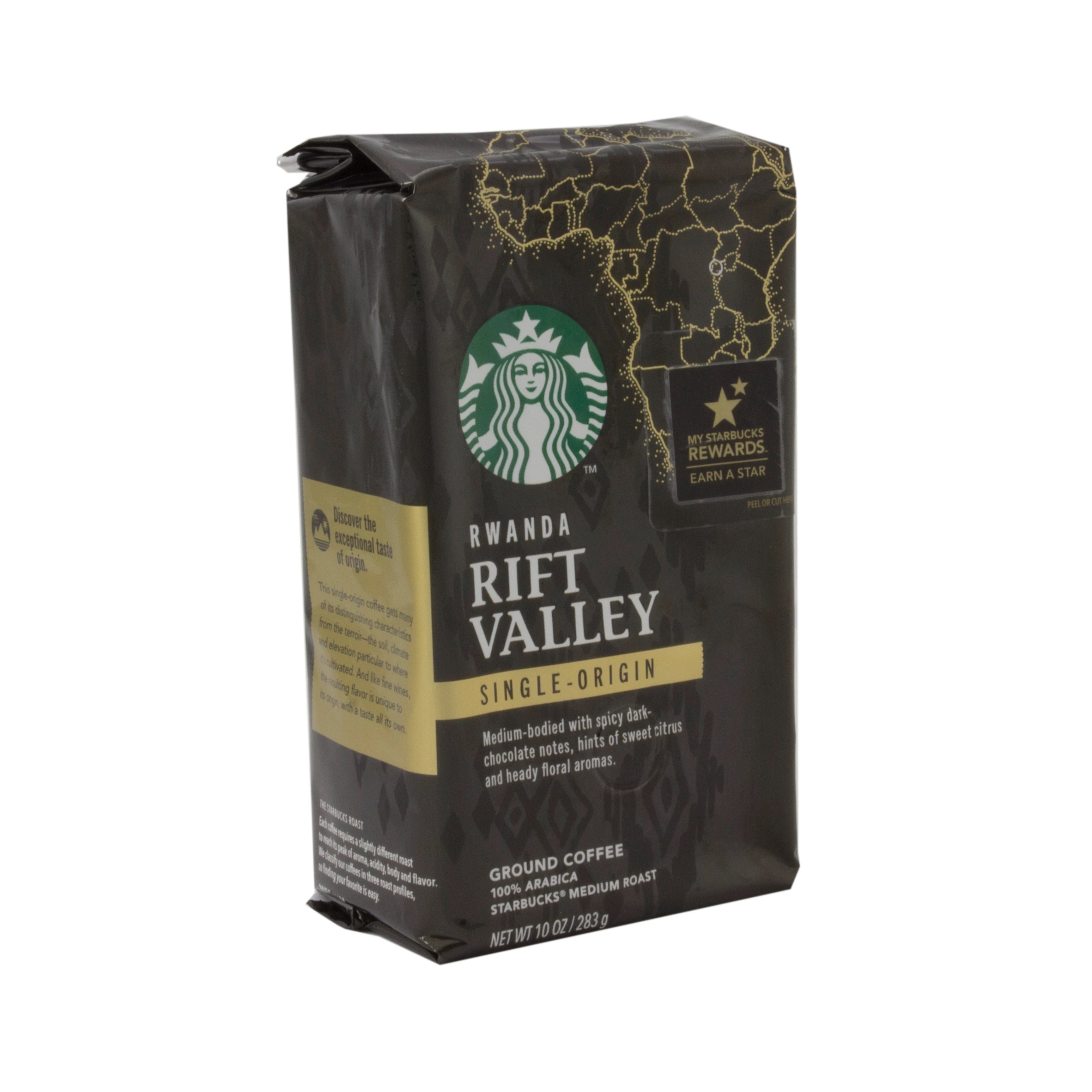 Starbucks Rwanda Rift Valley Ground Medium Roast Shop Coffee at HEB