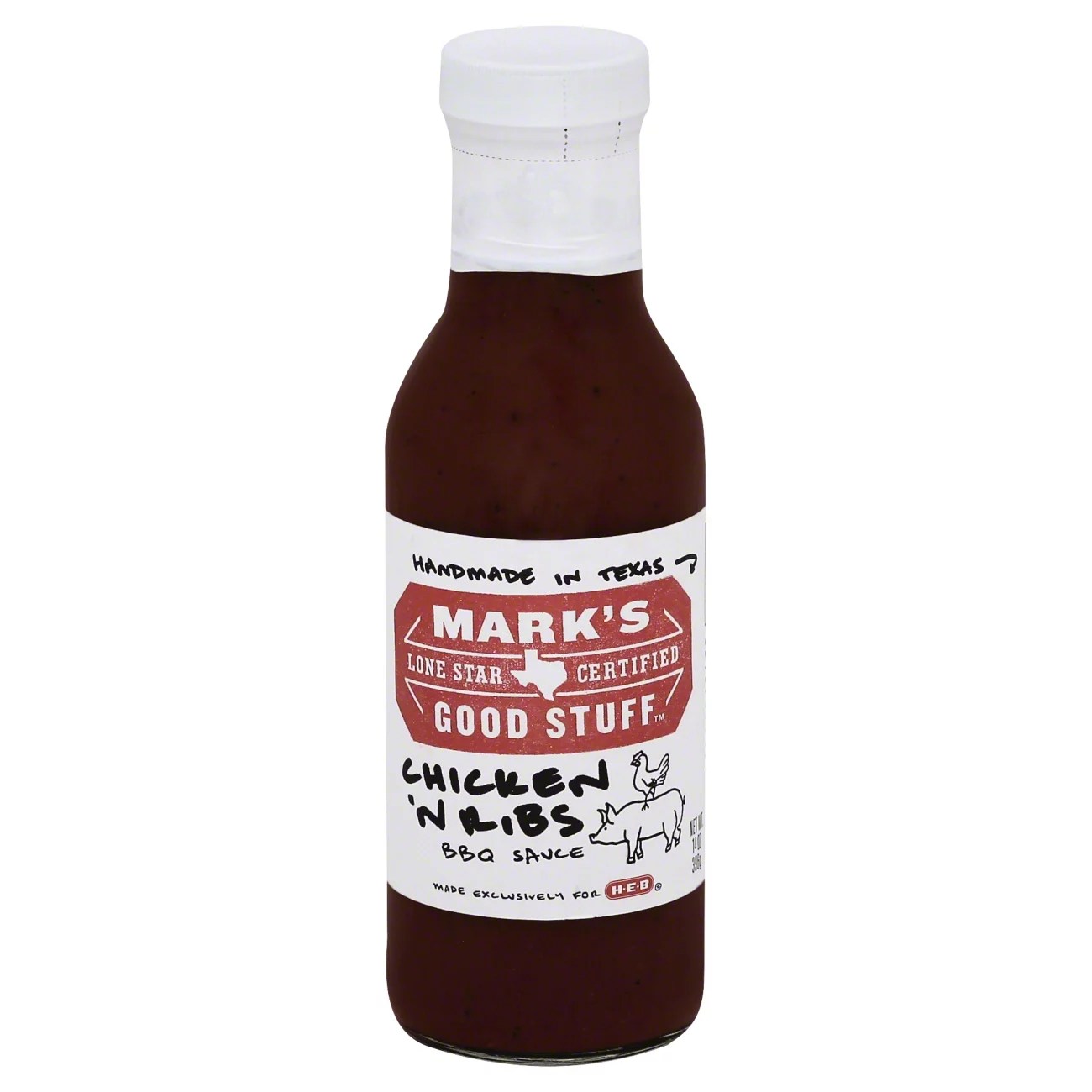 Mark's Good Stuff Chicken N Ribs BBQ Sauce Shop Barbecue Sauces at HEB