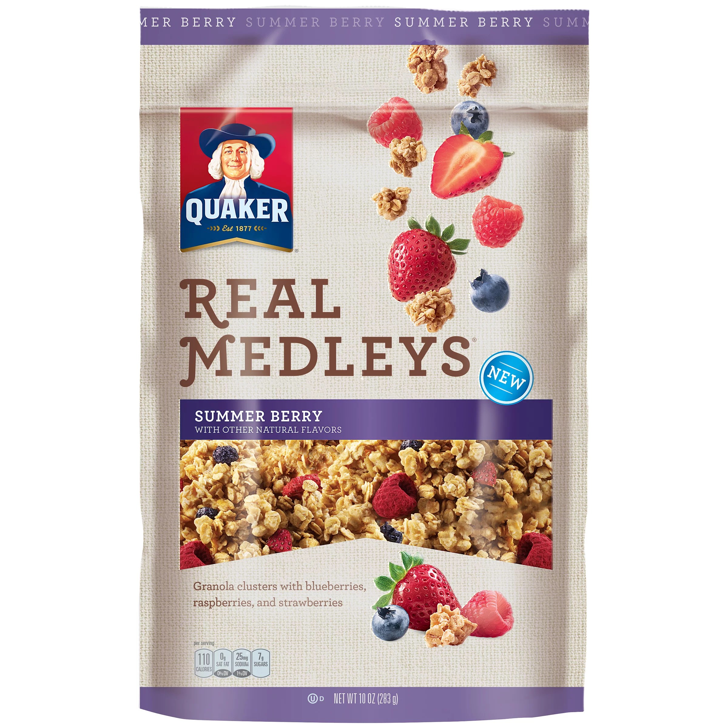 Quaker Real Medleys Summer Berry Shop Cereal at HEB