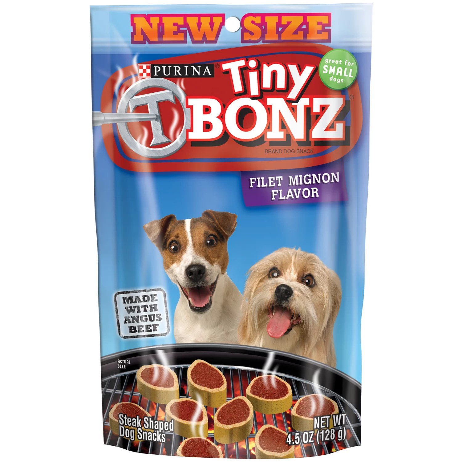 Purina Tiny T Bonz Filet Mignon Flavor Dog Treats Shop Treats at HEB