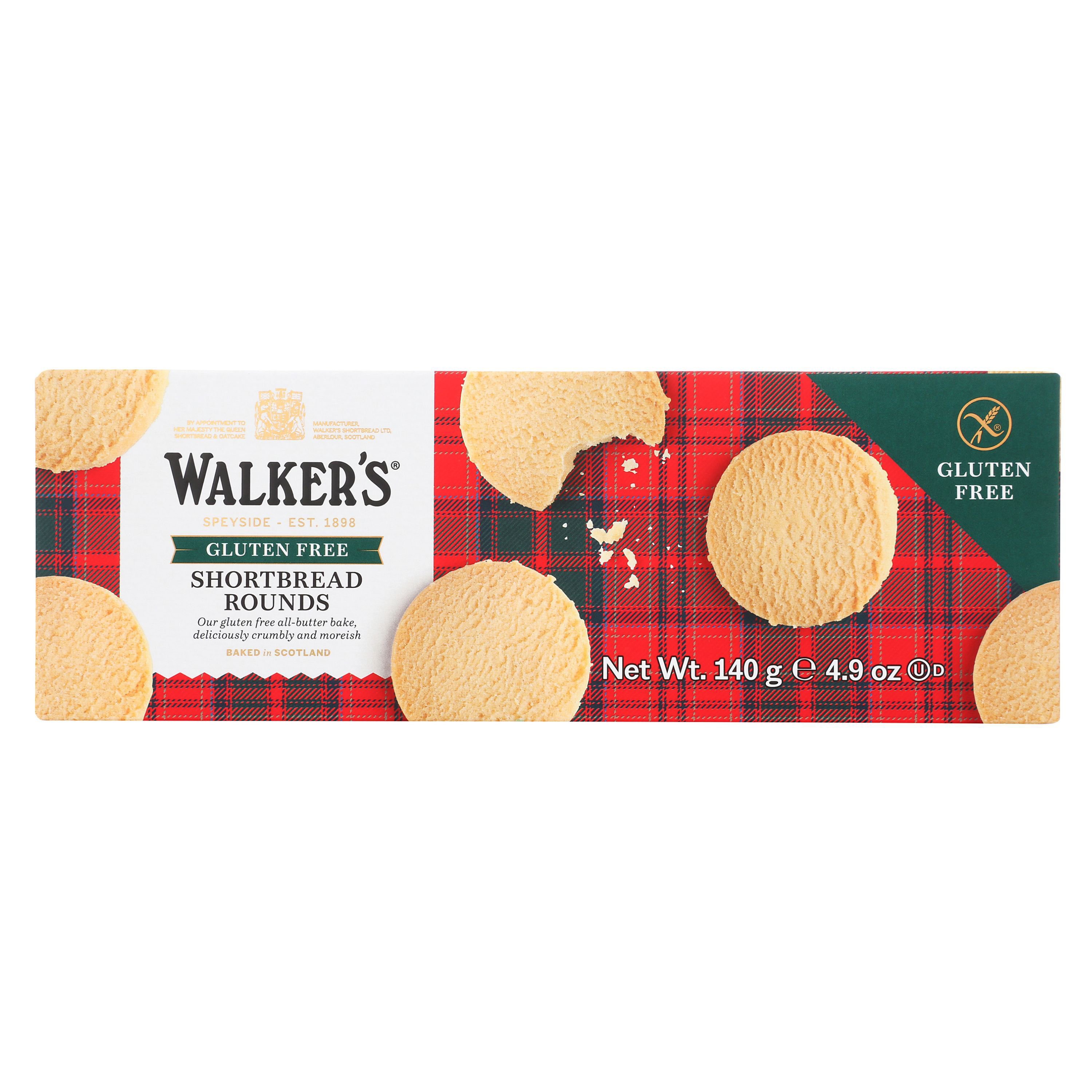 Walker's Gluten Free Pure Butter Shortbread Cookies Shop Cookies at HEB