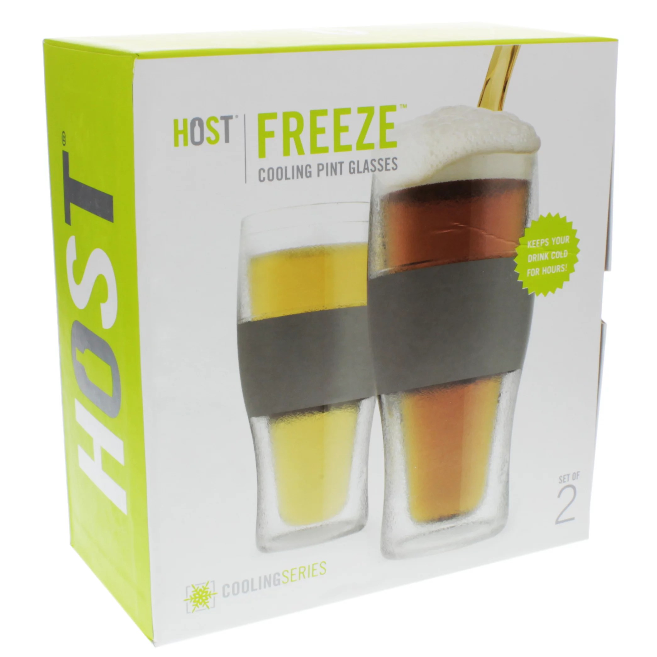 True Fabrications Freeze Cooling Pint Glasses Shop Kitchen & Dining