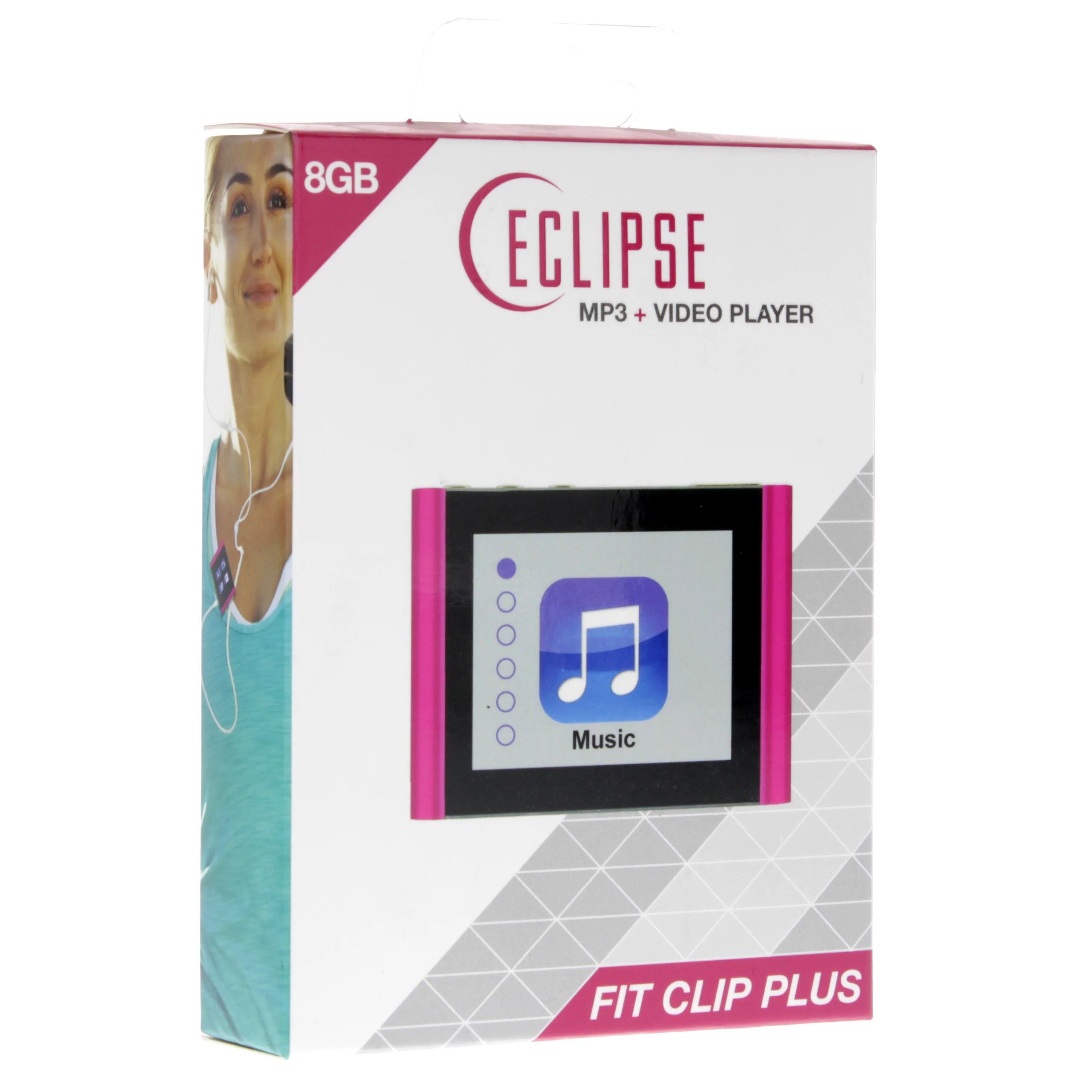 Mach Speed Eclipse MP4 Player Fit Clip Plus, Pink Shop Mach Speed