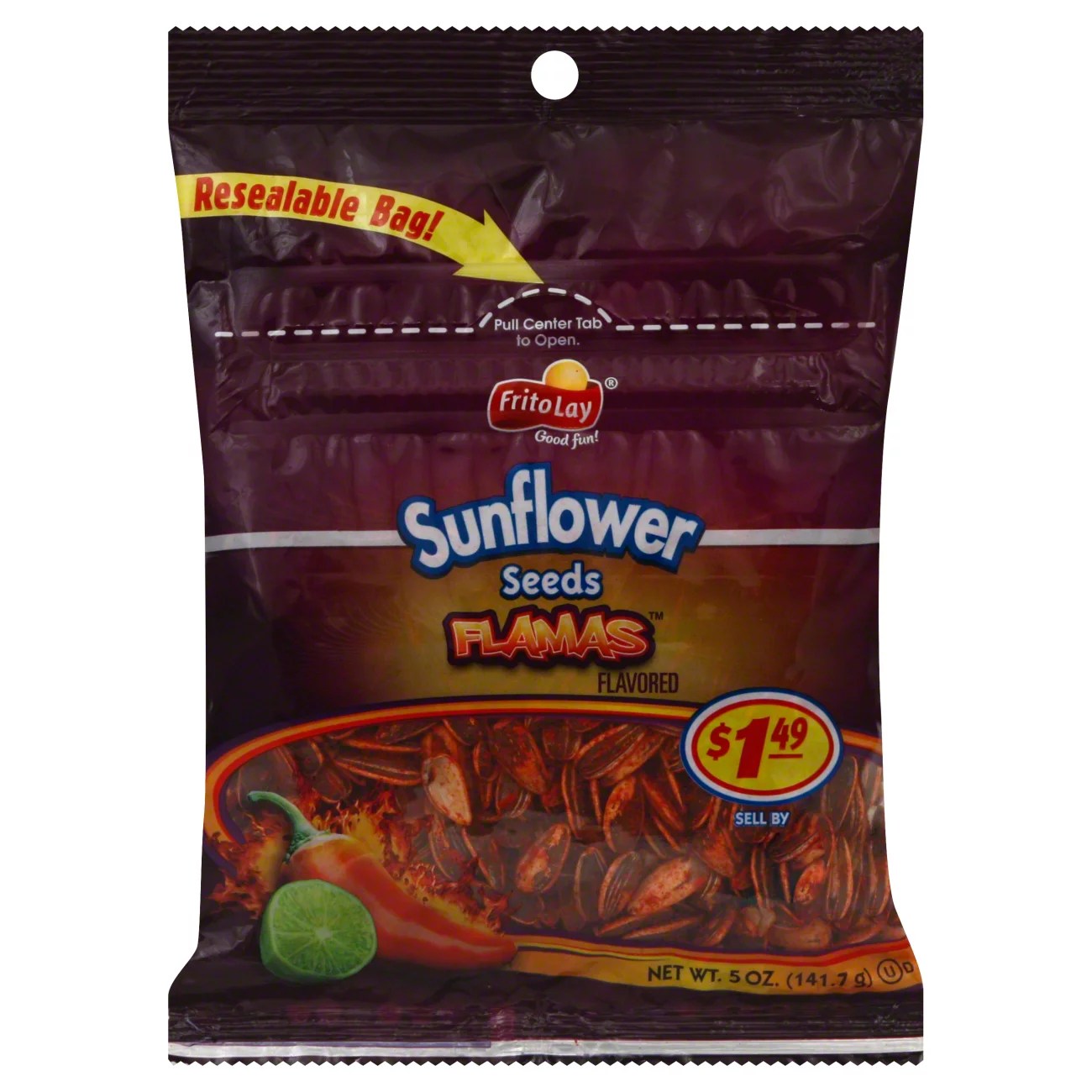 Frito Lay Flamas Sunflower Seeds Shop Snacks & Candy at HEB