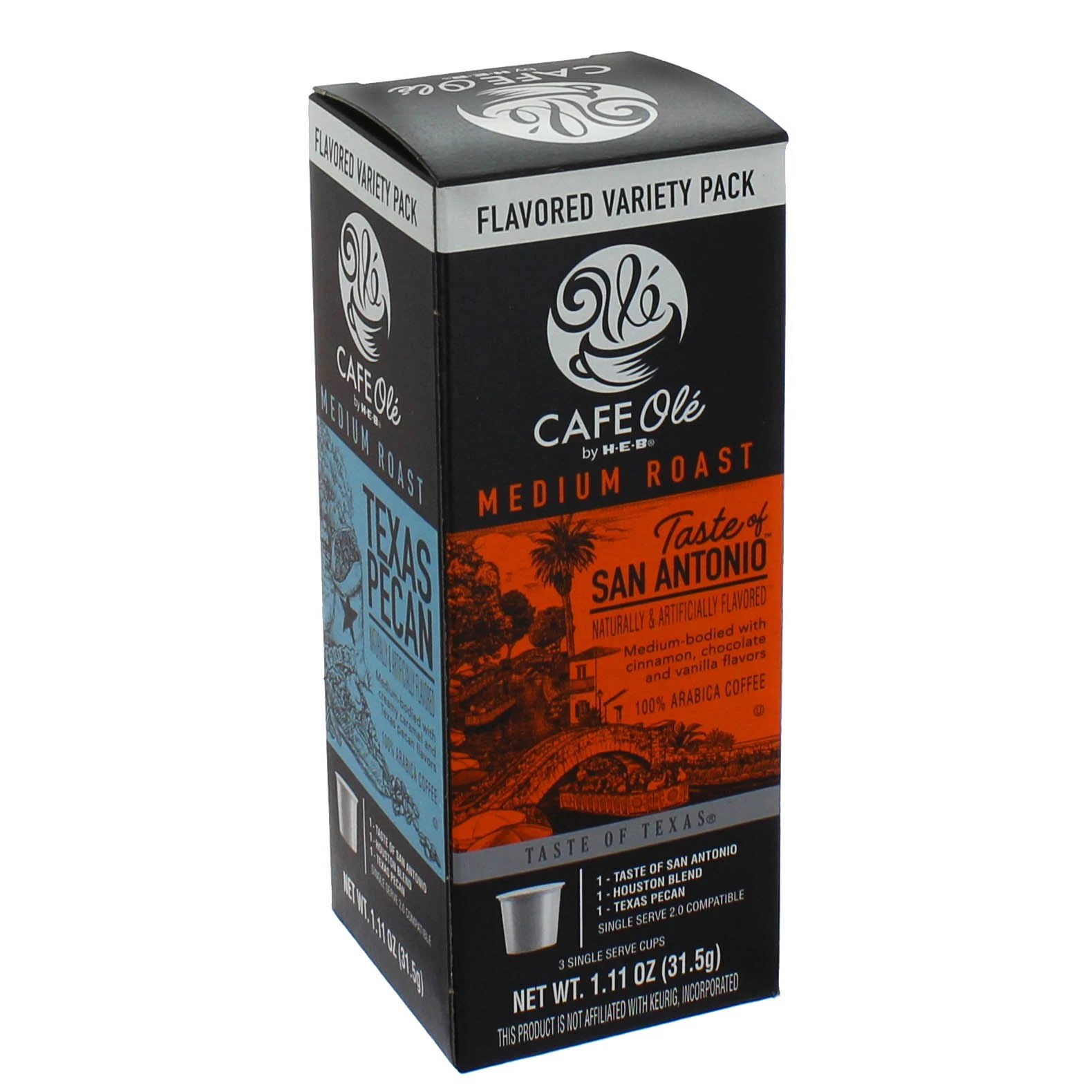 HEB Cafe Ole Flavored Variety Single Serve Cups Shop Coffee at HEB