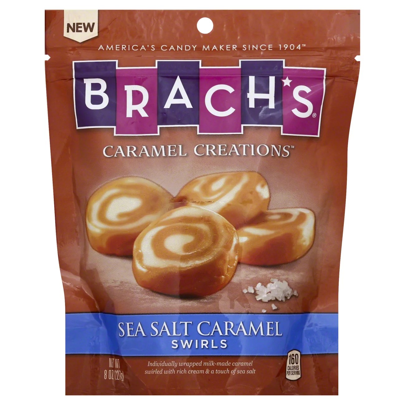 Brach's Caramel Creations Sea Salt Caramel Swirls Shop Candy at HEB