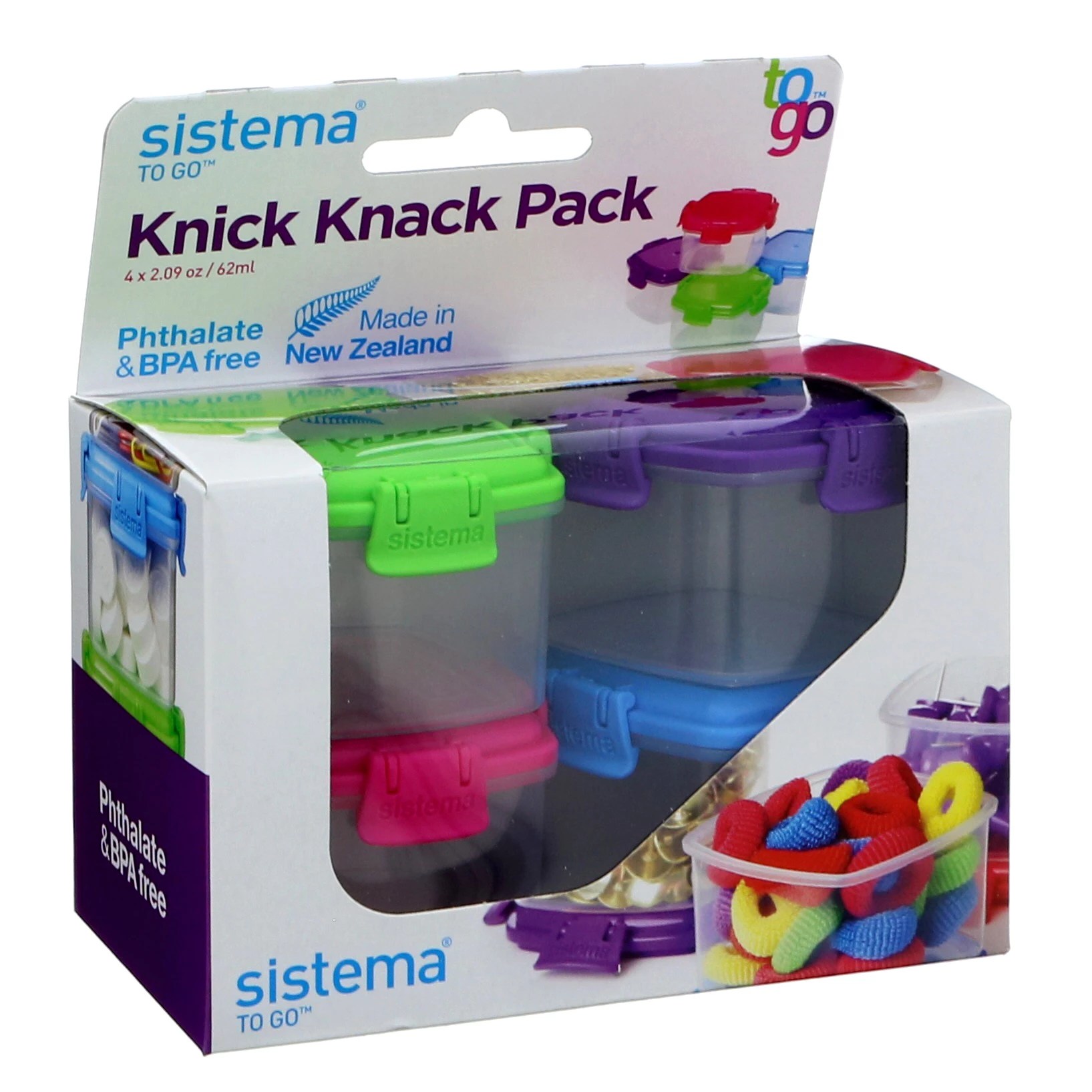 Sistema To Go Mini Knick Knack Pack Containers Shop Kitchen & Dining