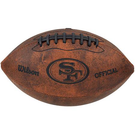 Wilson 49ers Throwback Football Shop Toys at HEB