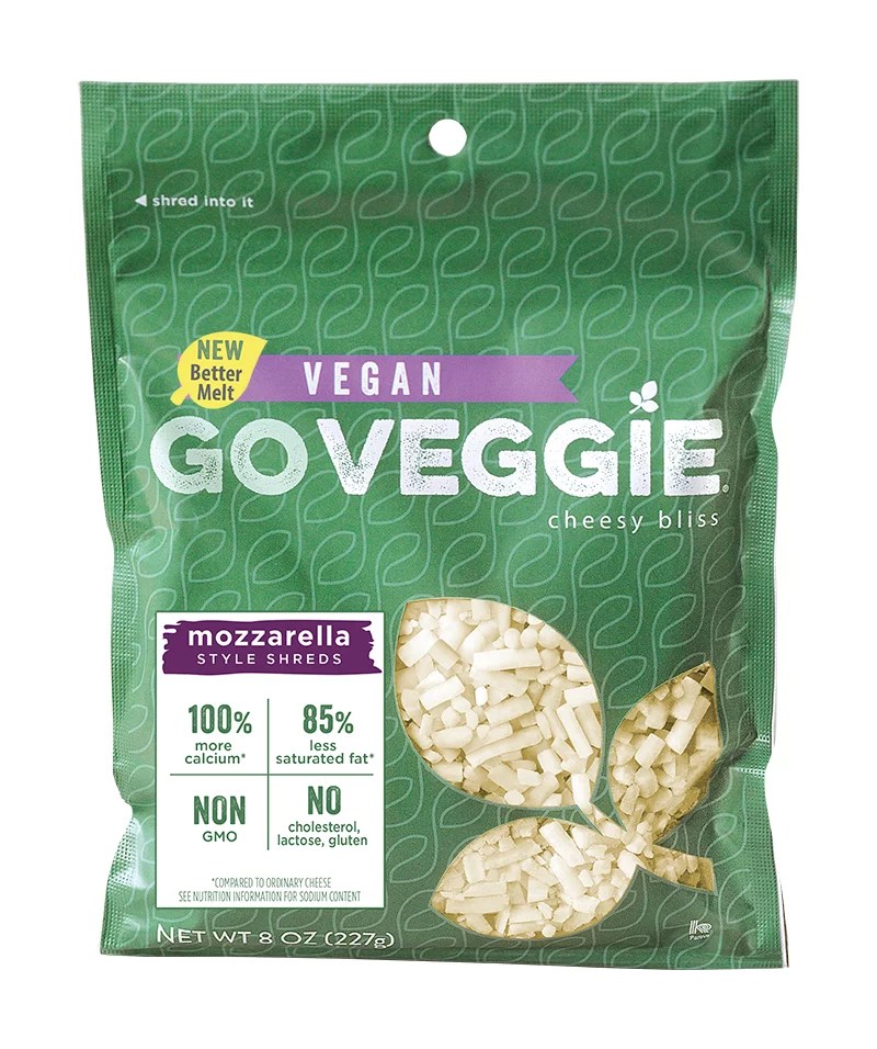 GO VEGGIE Vegan Mozzarella Cheese Shreds Shop Cheese at HEB