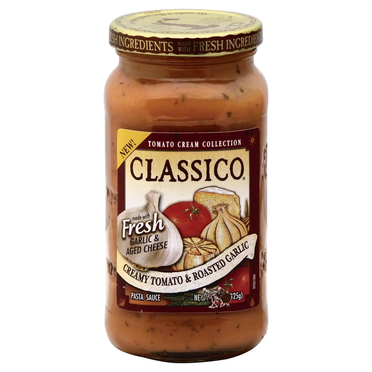 Classico Creamy Tomato & Roasted Garlic Pasta Sauce Shop Pasta Sauces