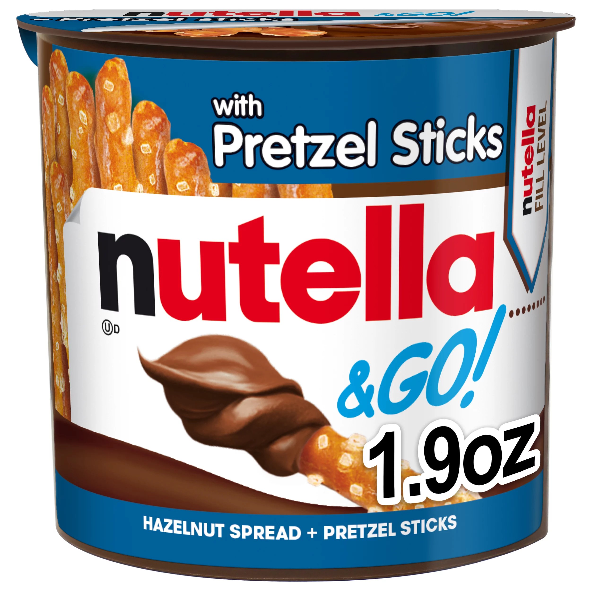 Nutella & Go! Hazelnut Spread & Pretzel Sticks Shop Peanut Butter at