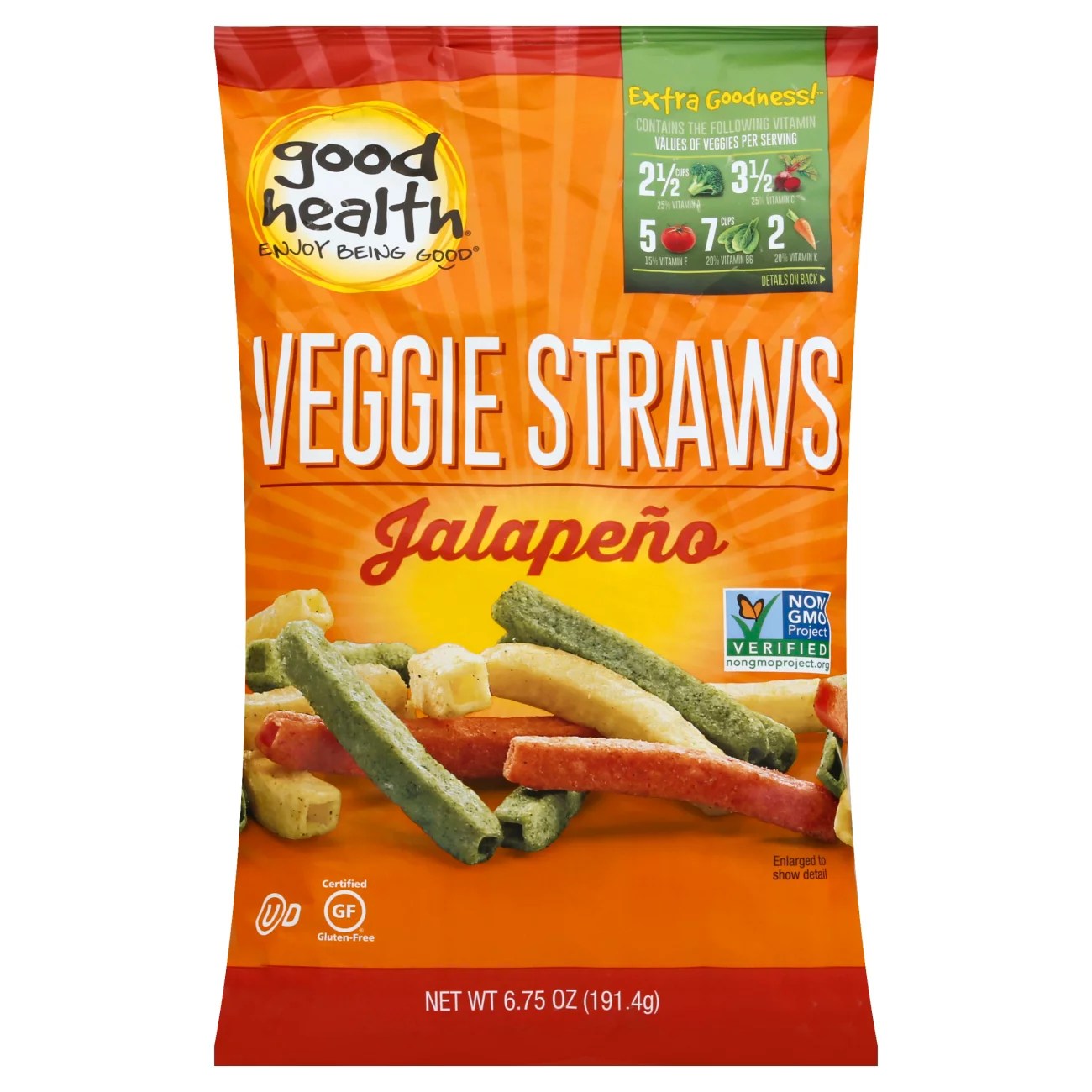 Good Health Jalapeno Veggie Straws Shop Chips at HEB