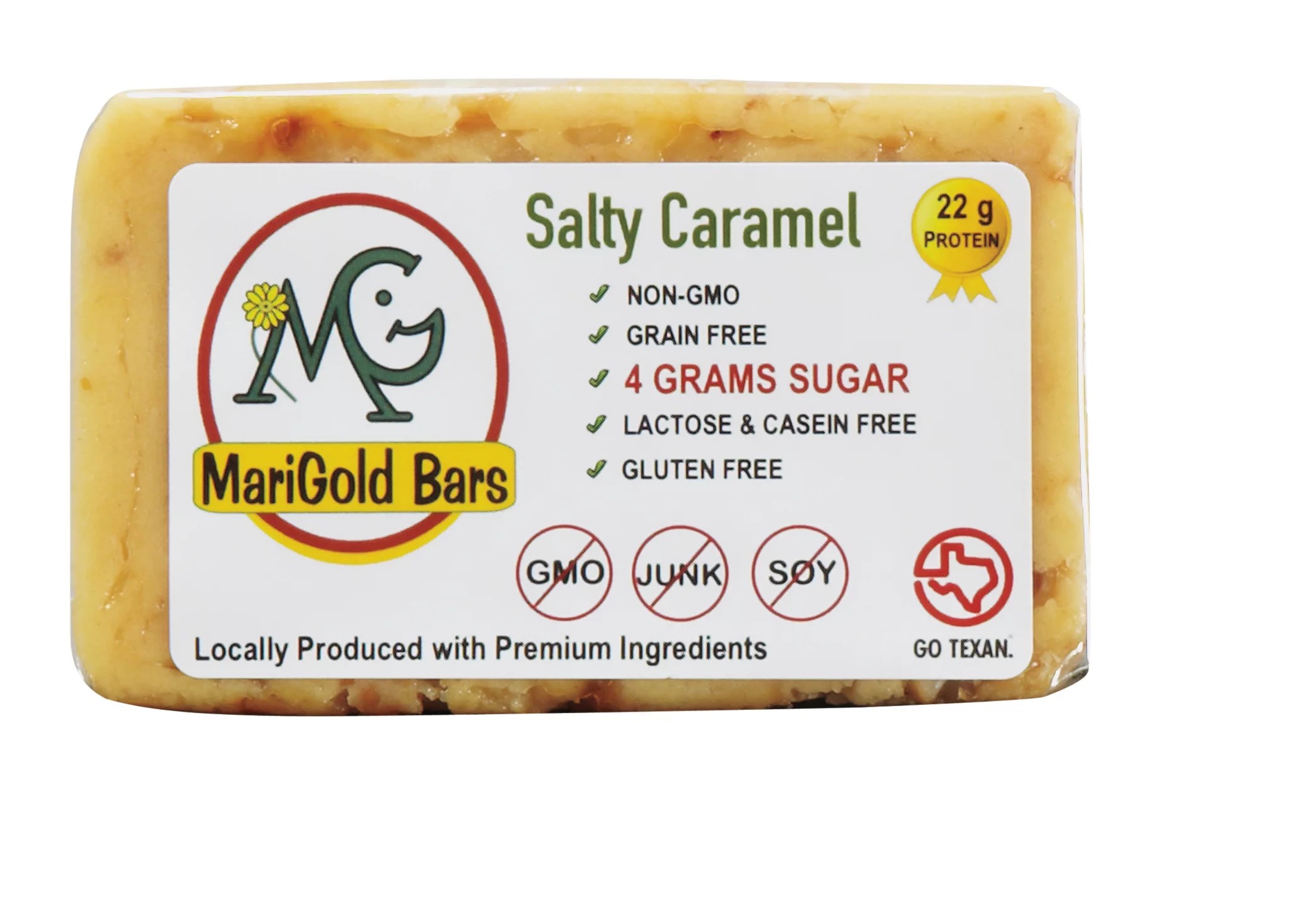 Marigold Salty Caramel Protein Bars Shop Granola & Snack Bars at HEB