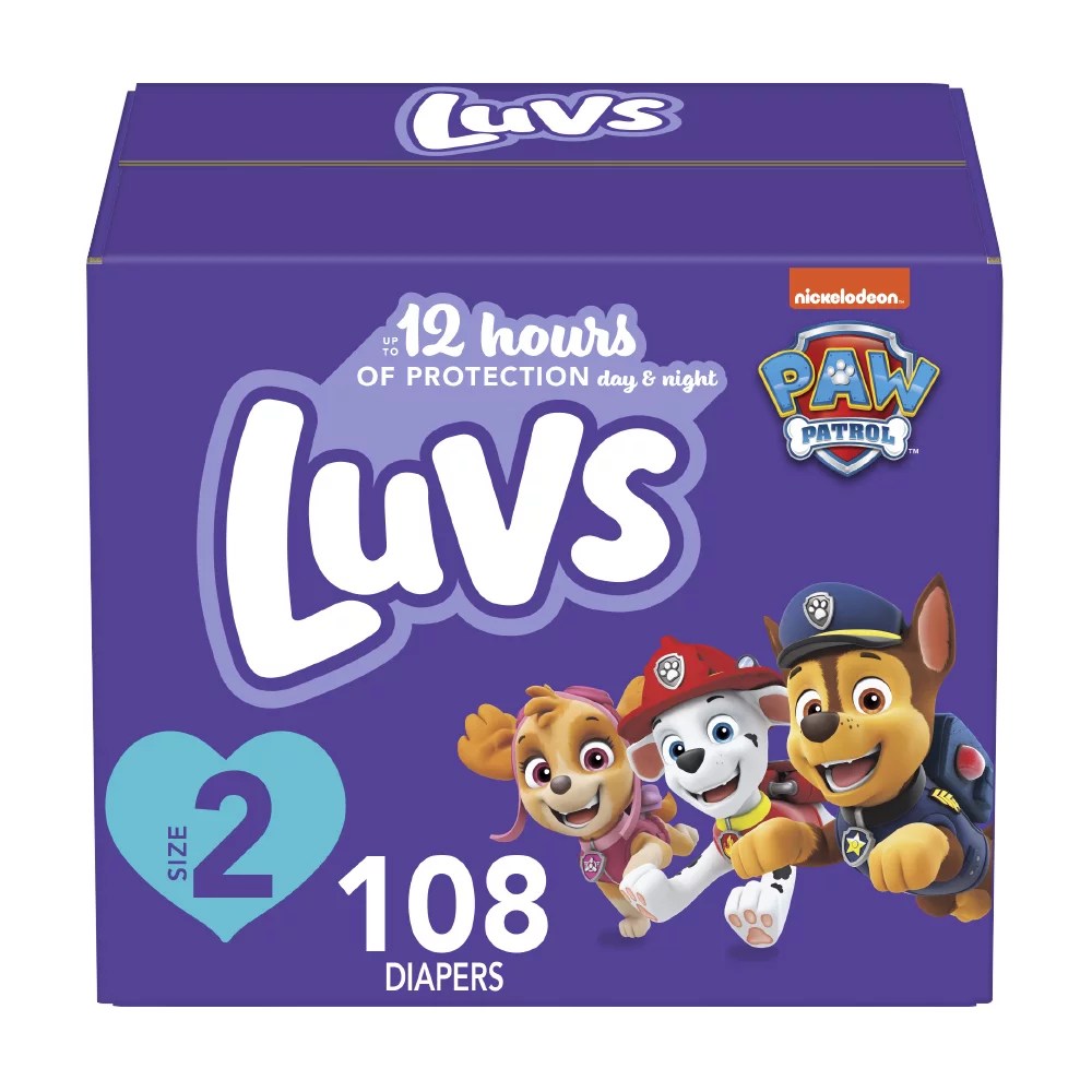 Luvs Pro Level Leak Protection Diapers Size 2 Shop Diapers at HEB