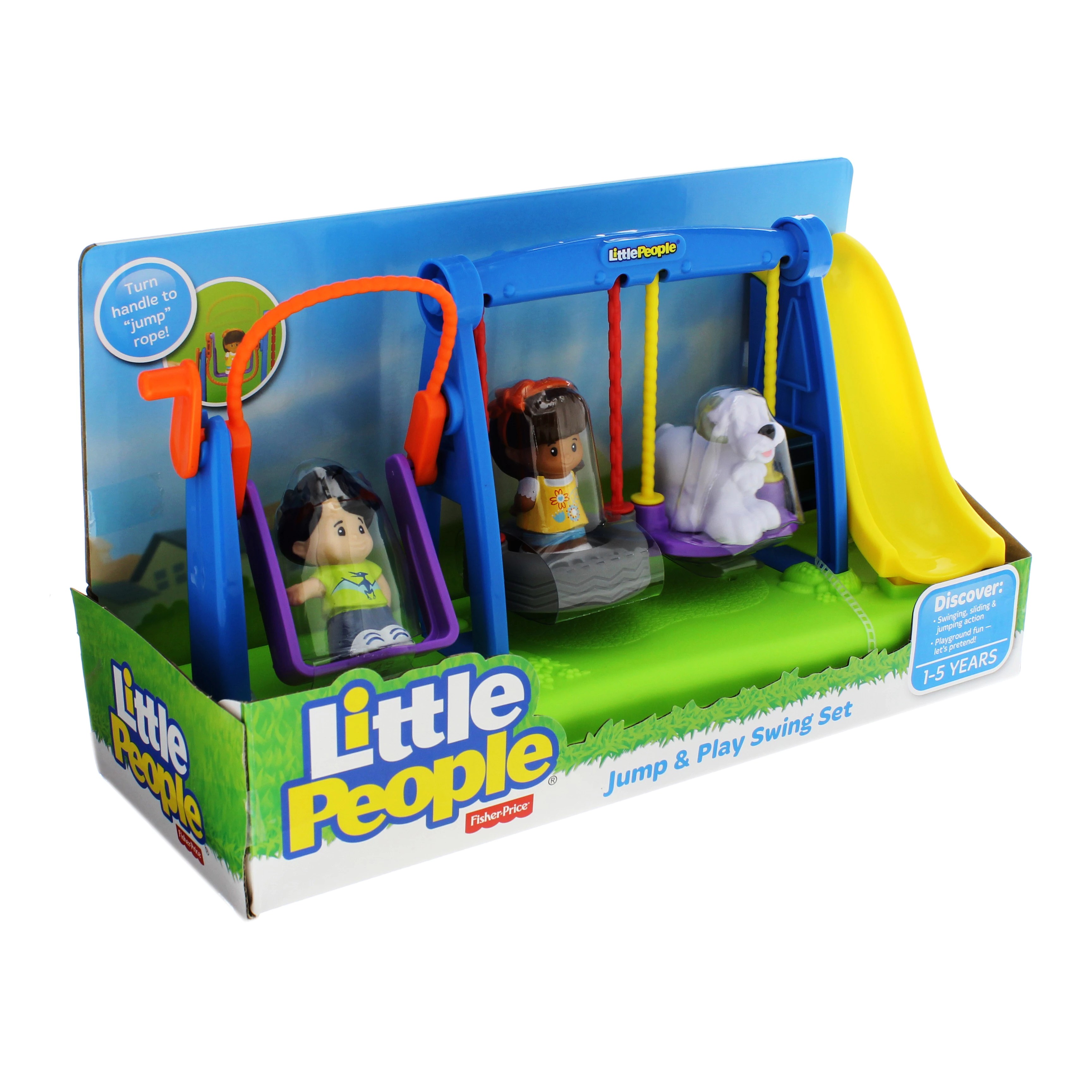 FisherPrice Little People Jump &amp; Play Swing Set Shop Toys at HEB