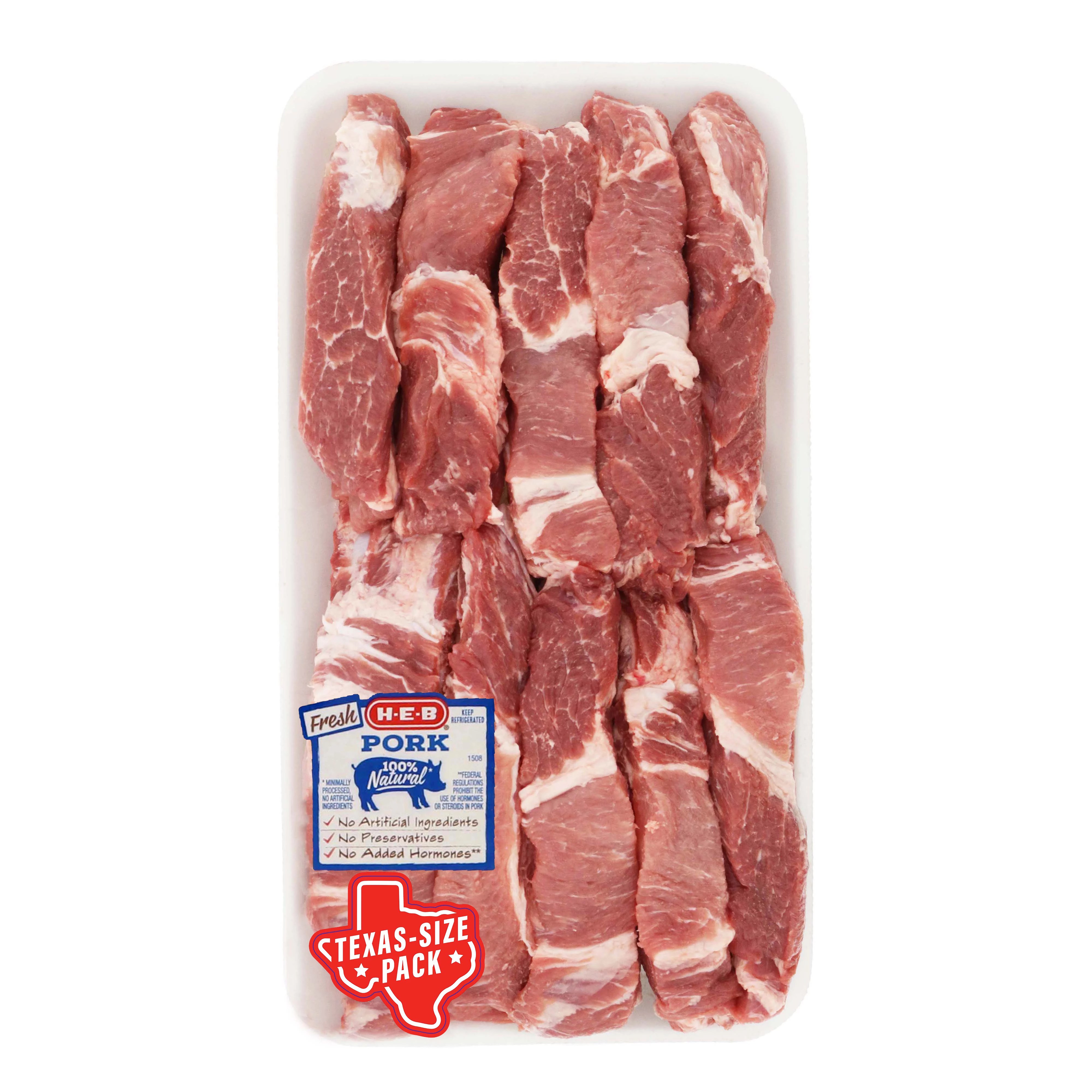 HEB Pork Country Style Ribs Bone In, Club Pack Shop Meat at HEB