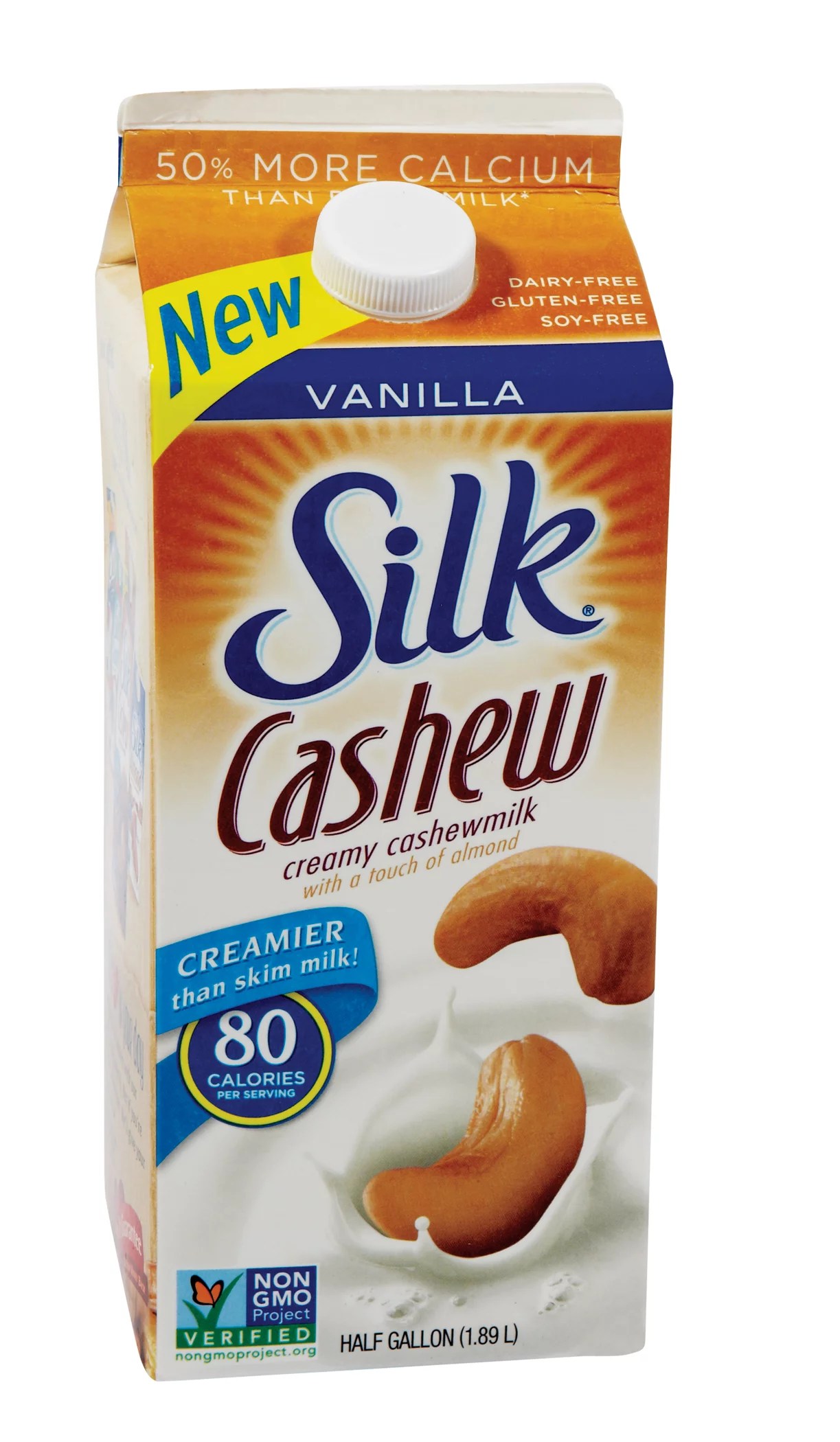 Silk Vanilla Cashew Milk Shop Milk at HEB