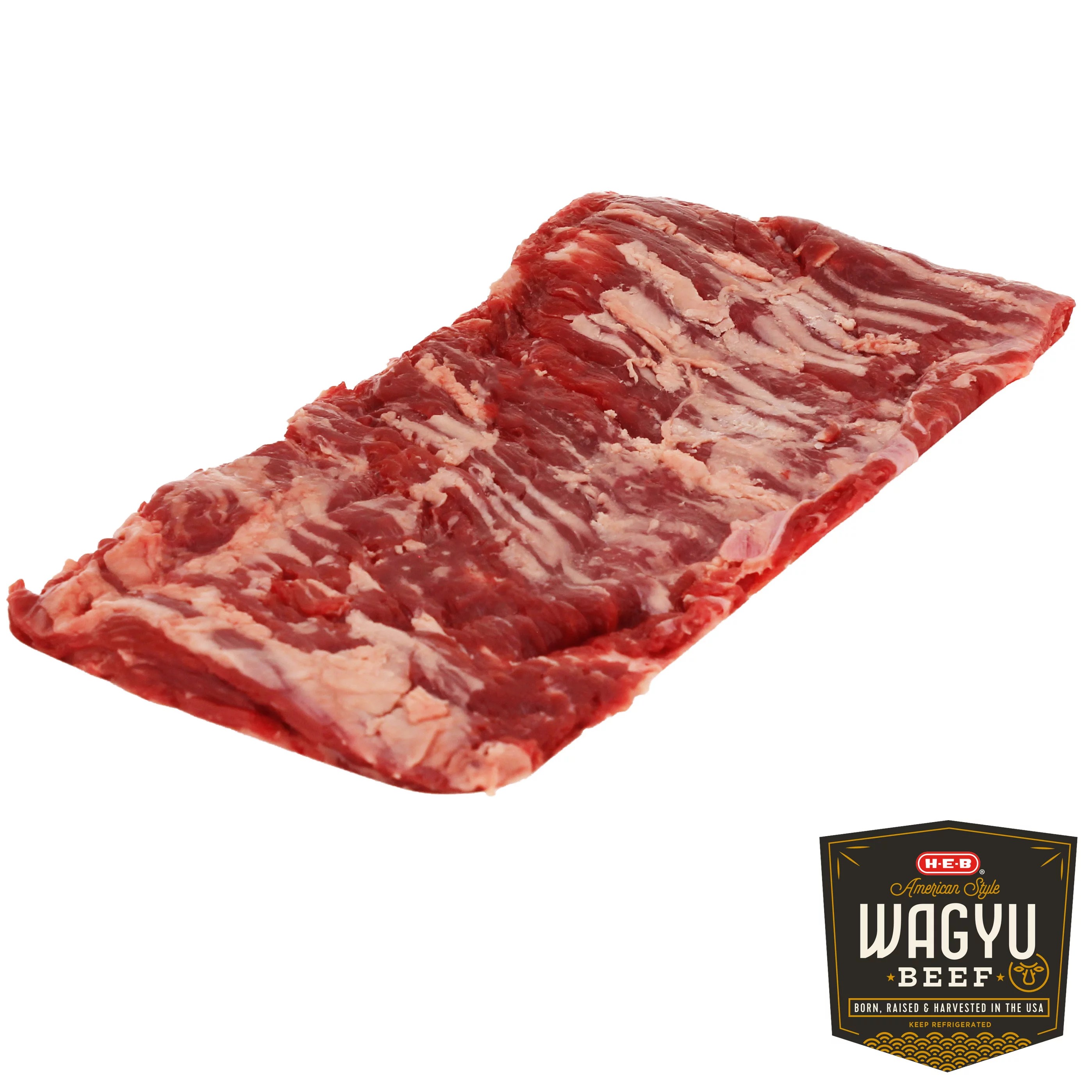 HEB Wagyu Beef Inside Skirt Steak Skinless Shop Meat at HEB