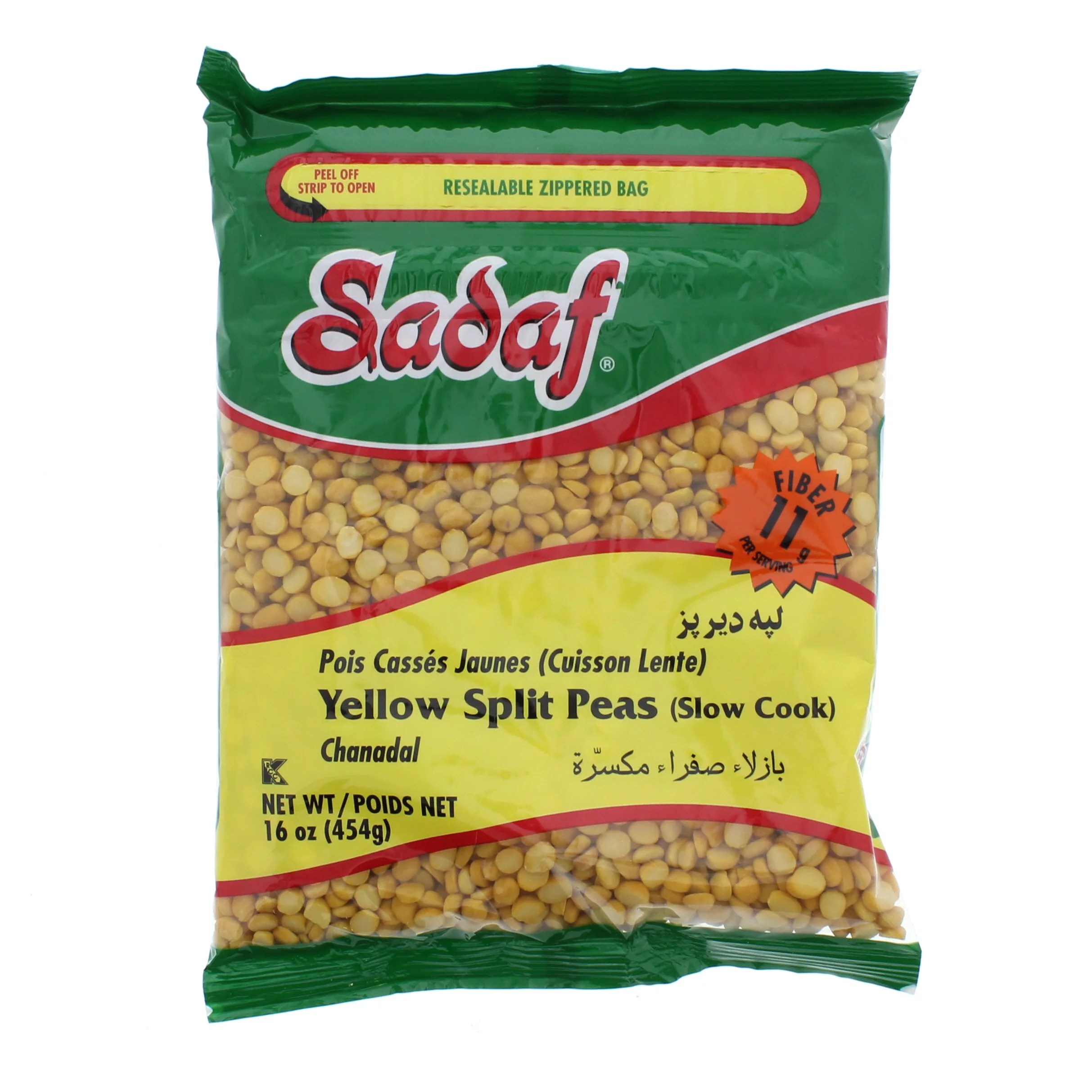 Sadaf Slow Cook Yellow Split Peas Shop Beans & Legumes at HEB