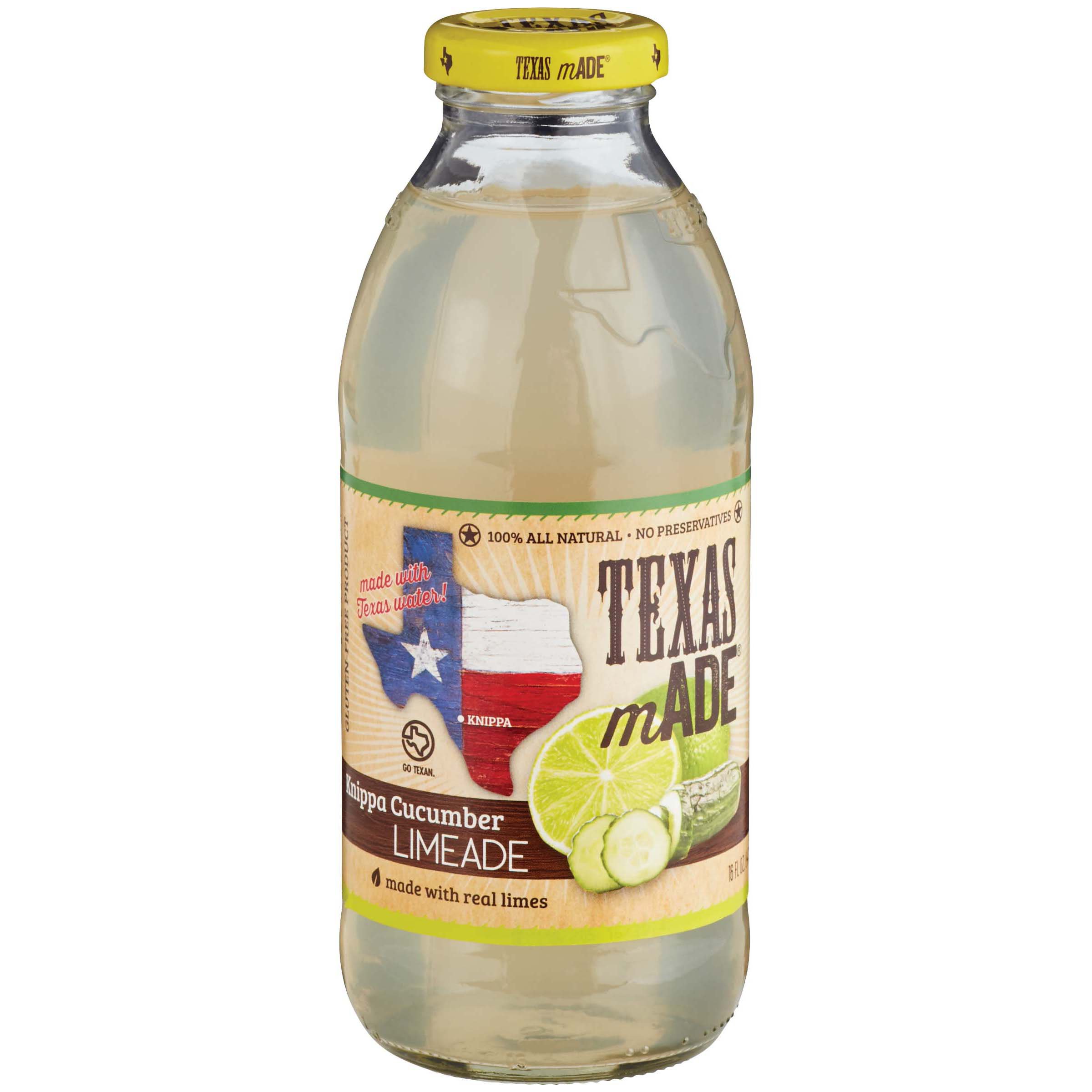 Texas Made Knippa Cucumber Limeade Shop Juice at HEB