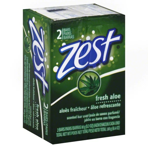 Zest Fresh Aloe Refreshing Scented Bar Soap Shop Hand & Bar Soap at HEB