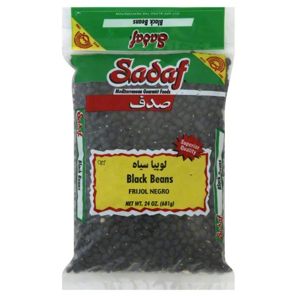 Sadaf Black Beans Shop Canned & Dried Food at HEB