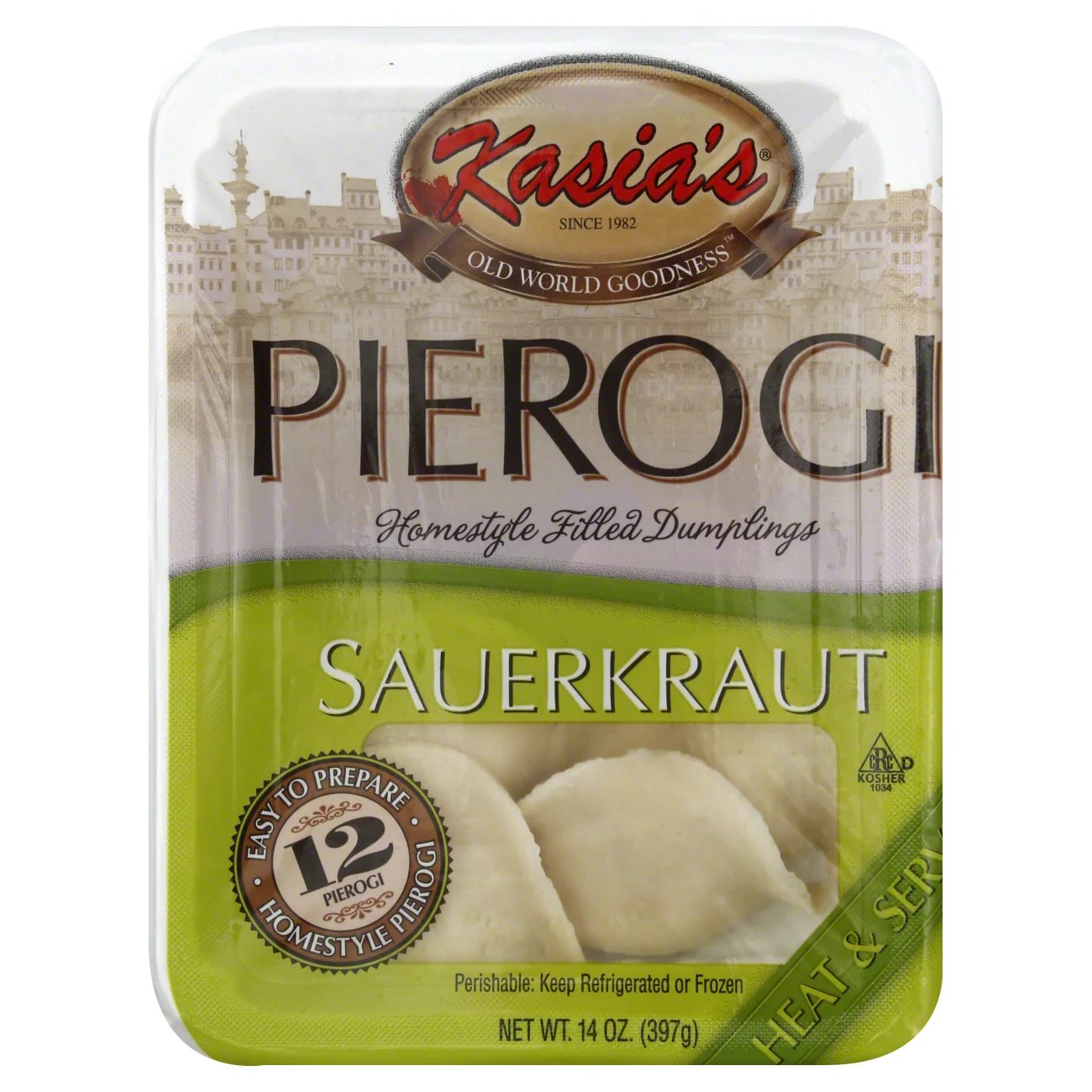 Kasia's Sauerkraut Pierogi Shop Meals & Sides at HEB