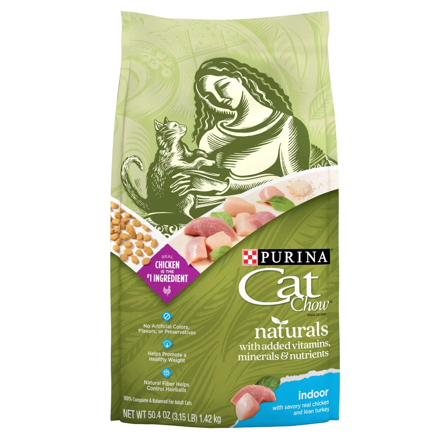 Purina Cat Chow Naturals Indoor Formula Cat Food Shop Cats at HEB