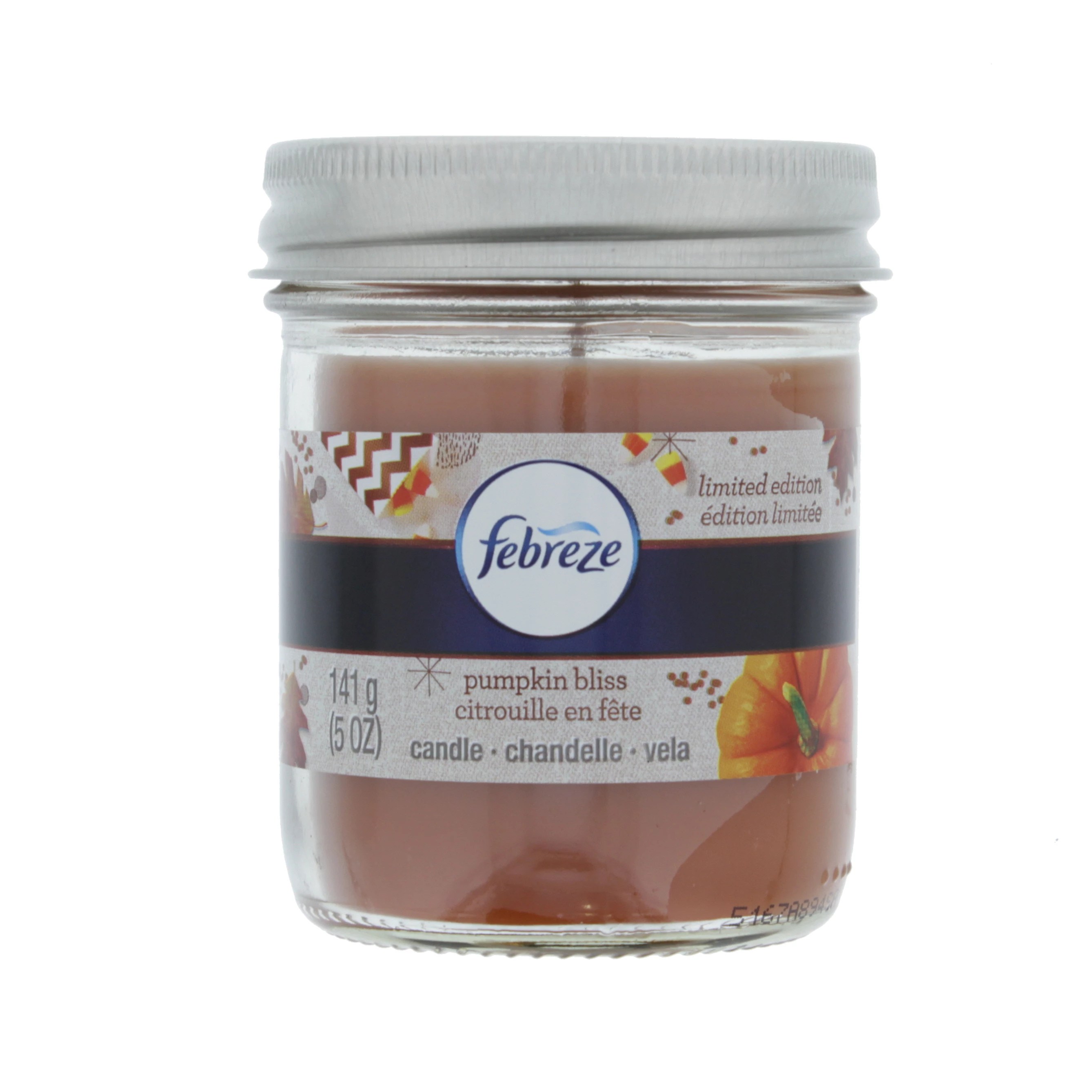 Febreze Candle Pumpkin Bliss Jar Shop Candles at HEB