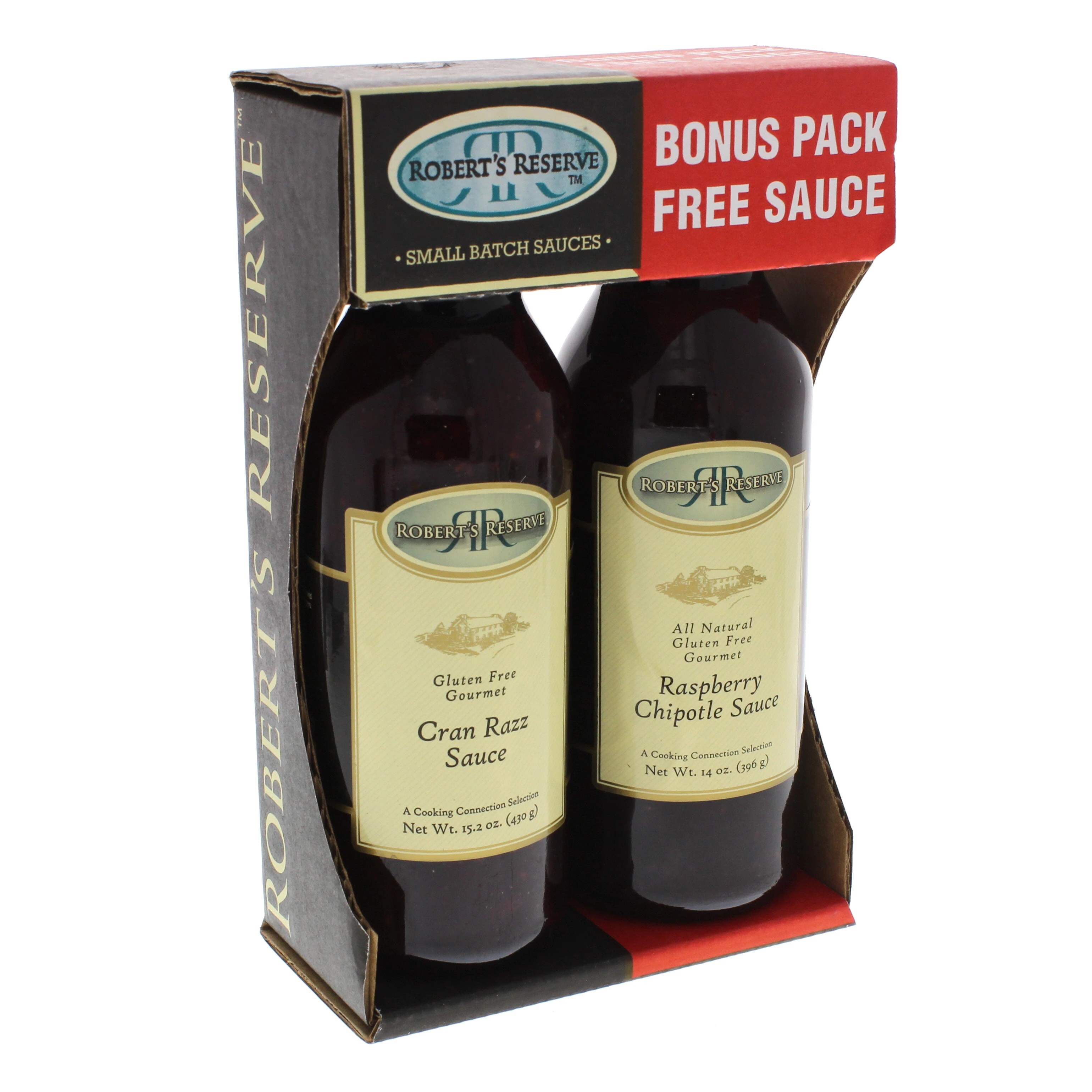 Robert Rothschild Robert's Reserve Sauces Cran Razz & Raspberry