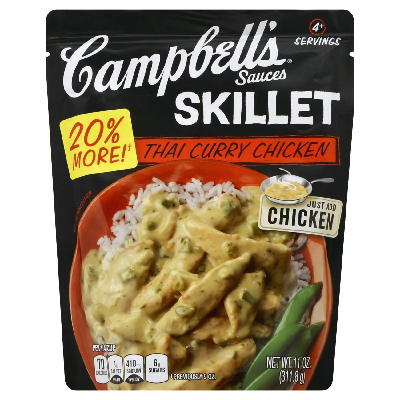 Campbell's Skillet Sauce Thai Curry Chicken Shop Sauces & Marinades