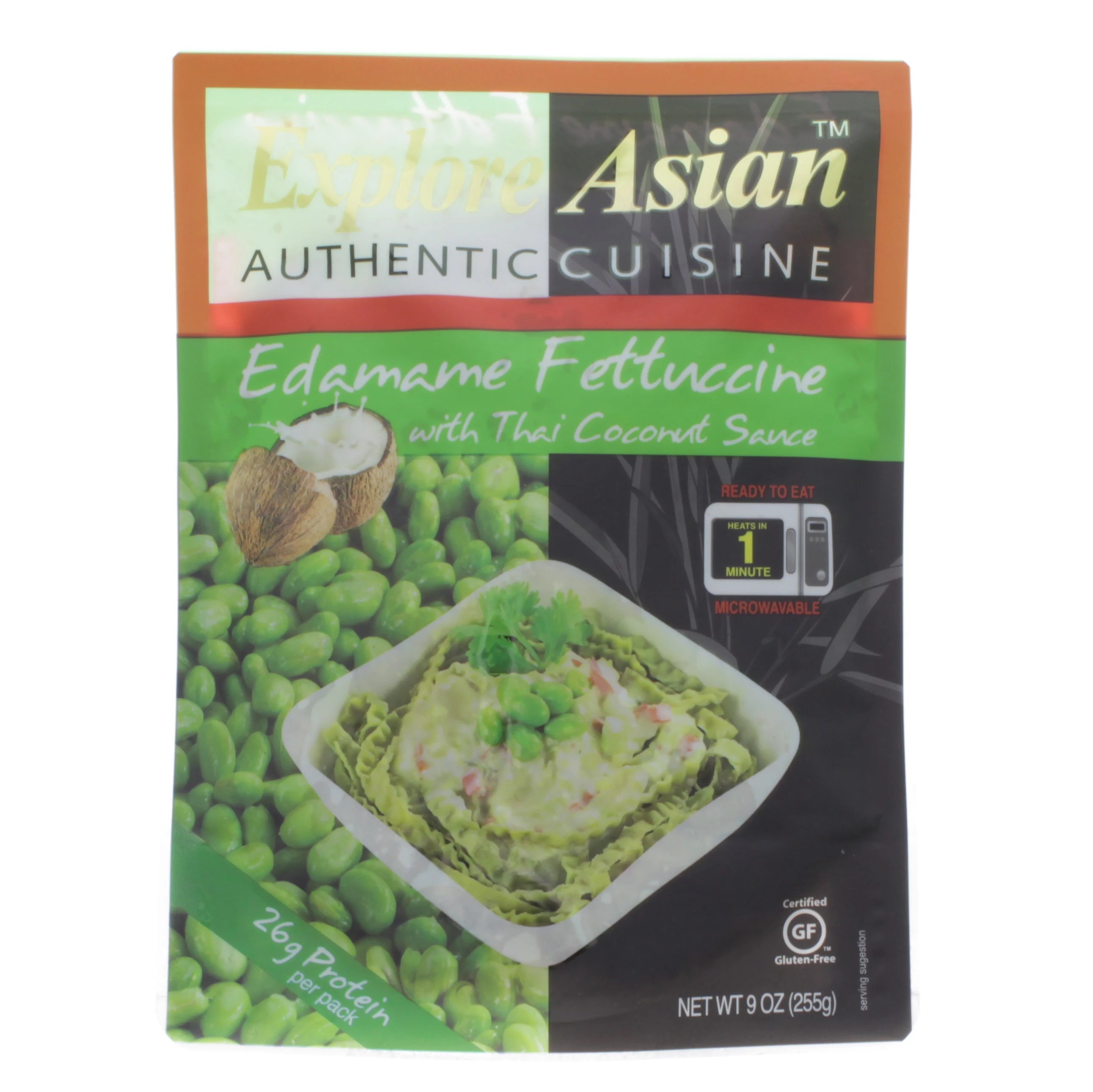 Explore Asian Edamame Fettuccine With Thai Coconut Sauce Shop Sauces