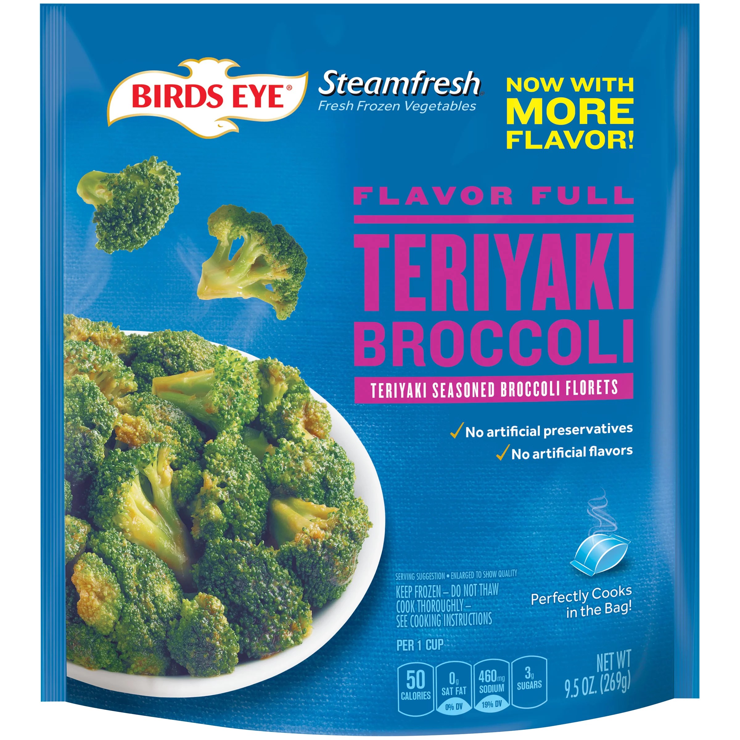 Birds Eye Steamfresh Flavor Full Teriyaki Broccoli Shop Broccoli