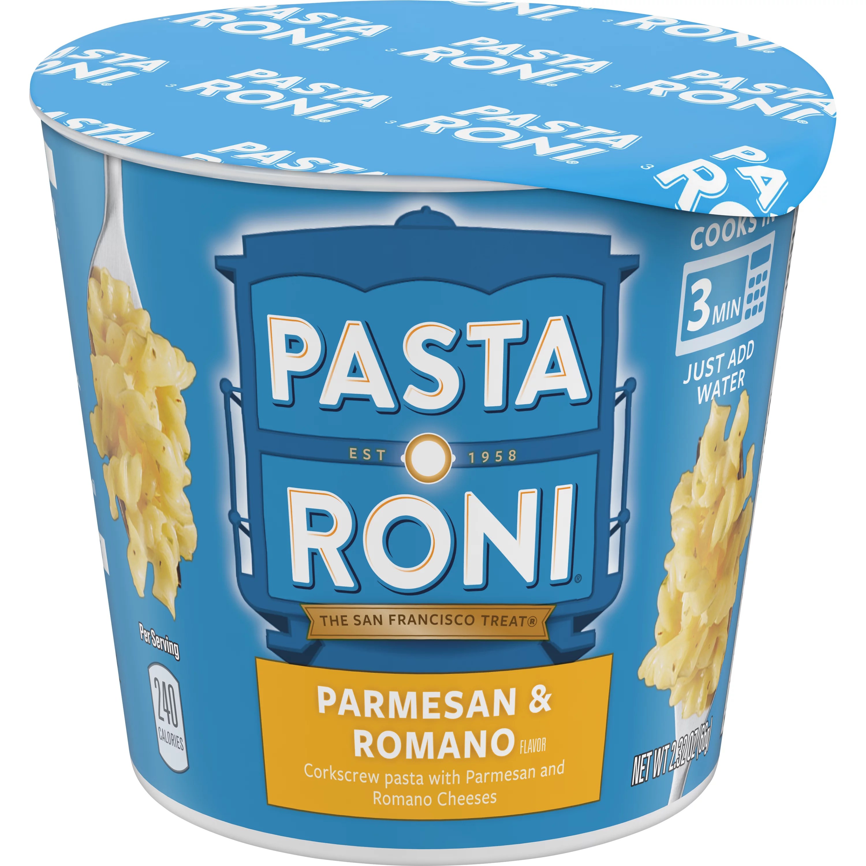 Pasta Roni Parmesan & Romano Cheese Cup Shop Pantry Meals at HEB