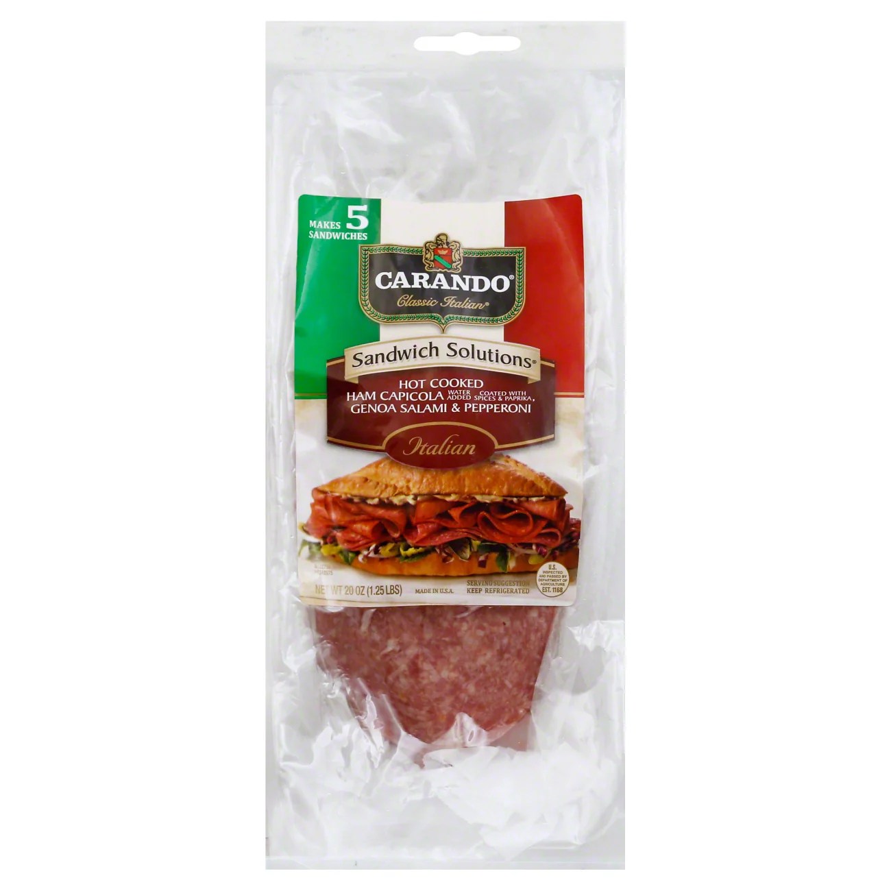 Carando Sandwich Solutions Italian Shop Meat at HEB