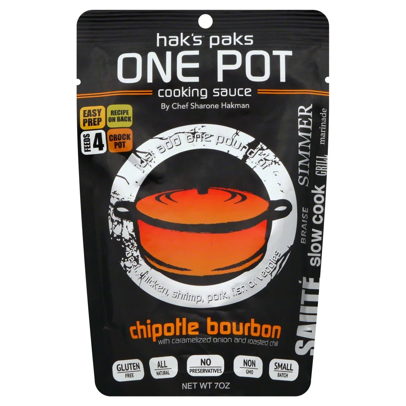 Haks One Pot Chipotle Bourbon Cooking Sauce Shop Cooking Sauces at HEB