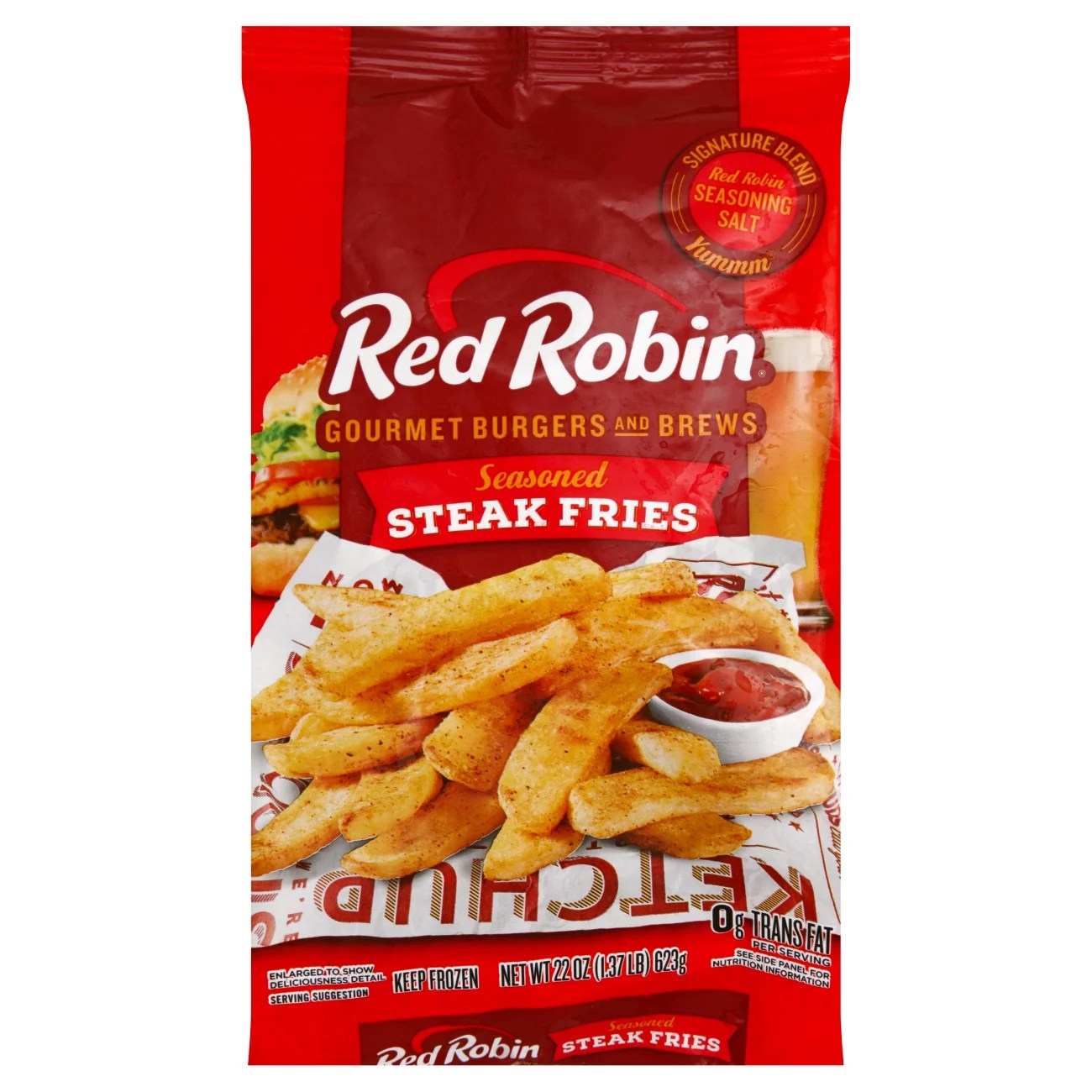 Red Robin Seasoning Photo Frankie and Friends Auto