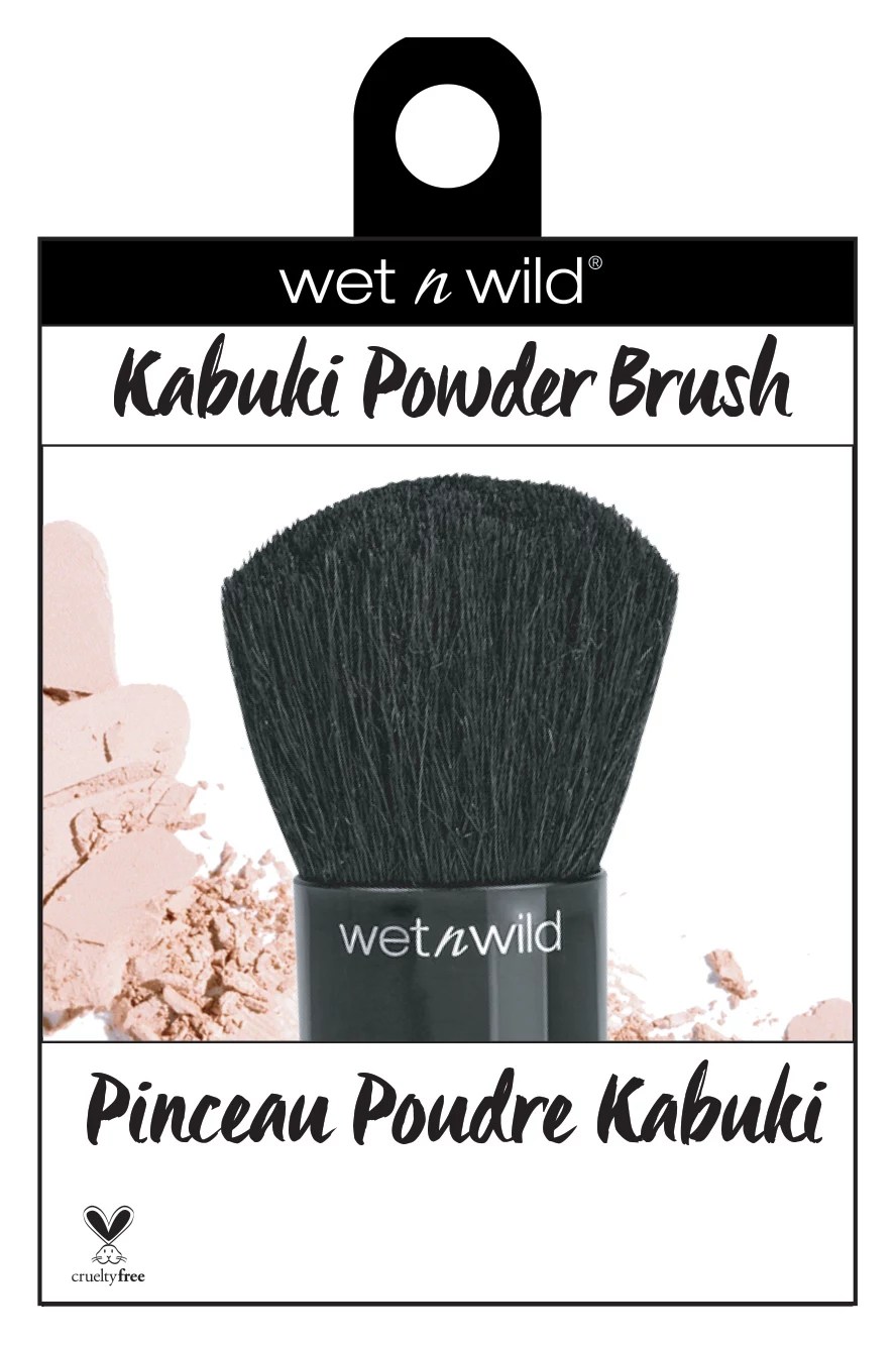 Wet n Wild Kabuki Powder Brush Shop Brushes at HEB