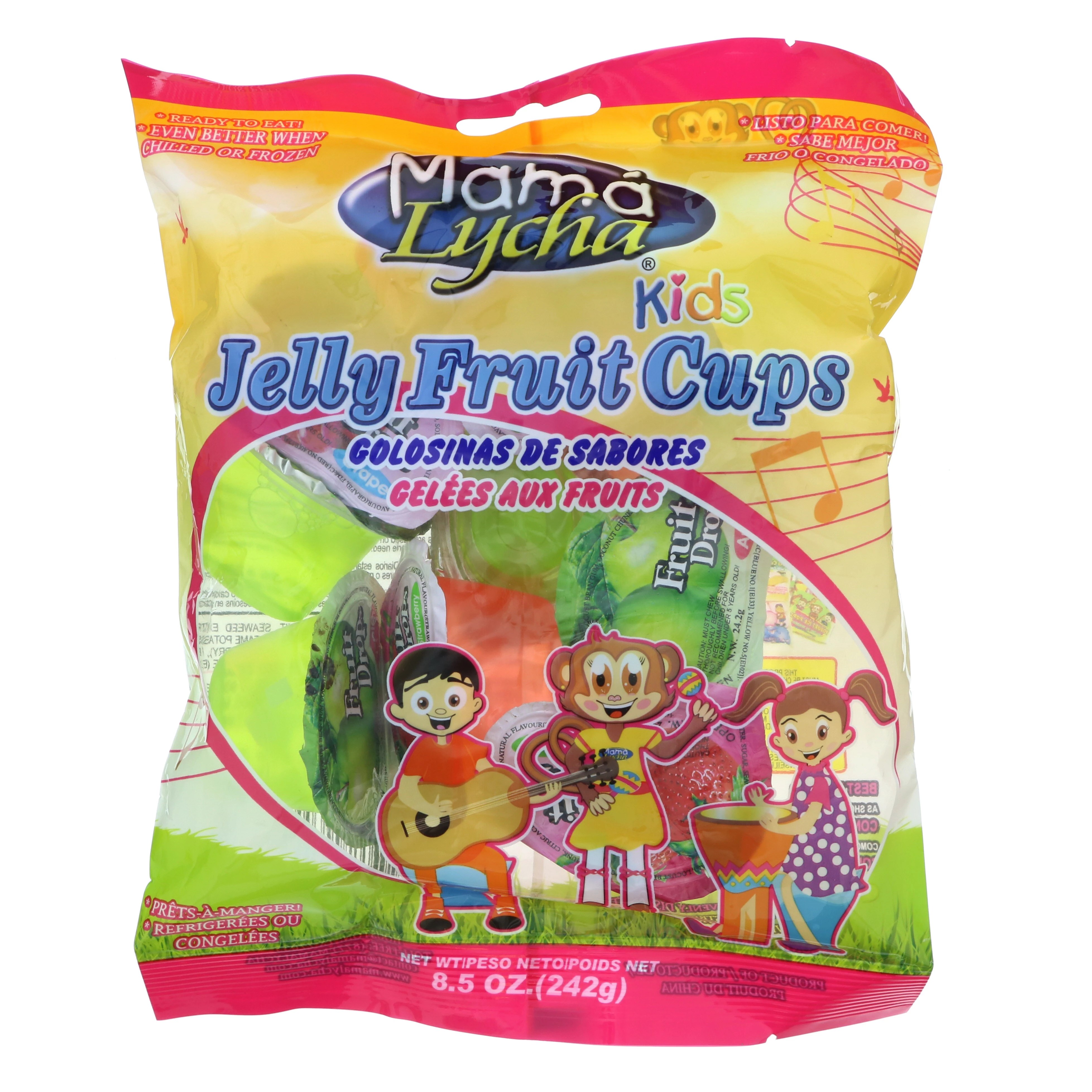 Mama Lycha Kids Jelly Fruit Cups Shop Pudding & Gelatin at HEB