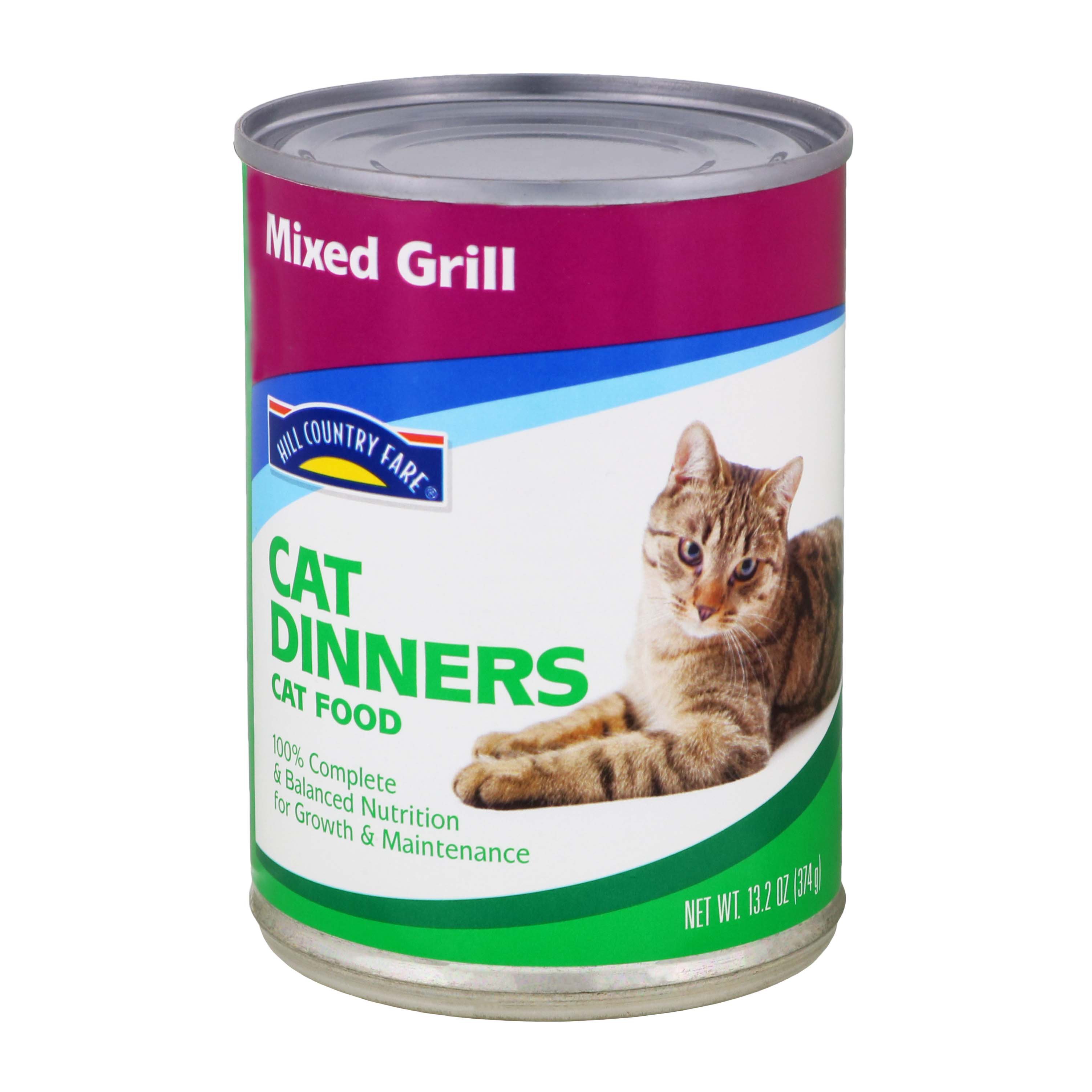 Hill Country Fare Cat Dinners Mixed Grill Cat Food Shop Cats at HEB