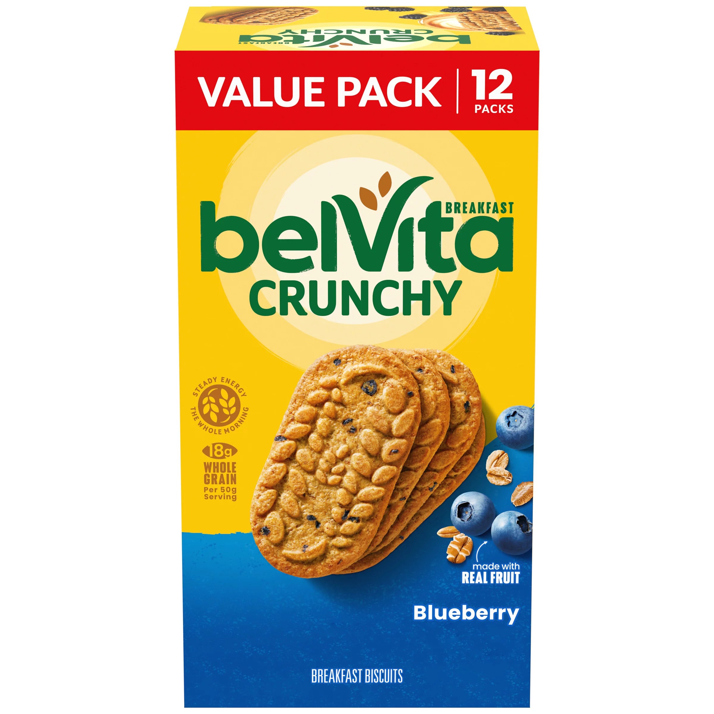 Nabisco Belvita Blueberry Breakfast Biscuits Value Pack Shop Granola