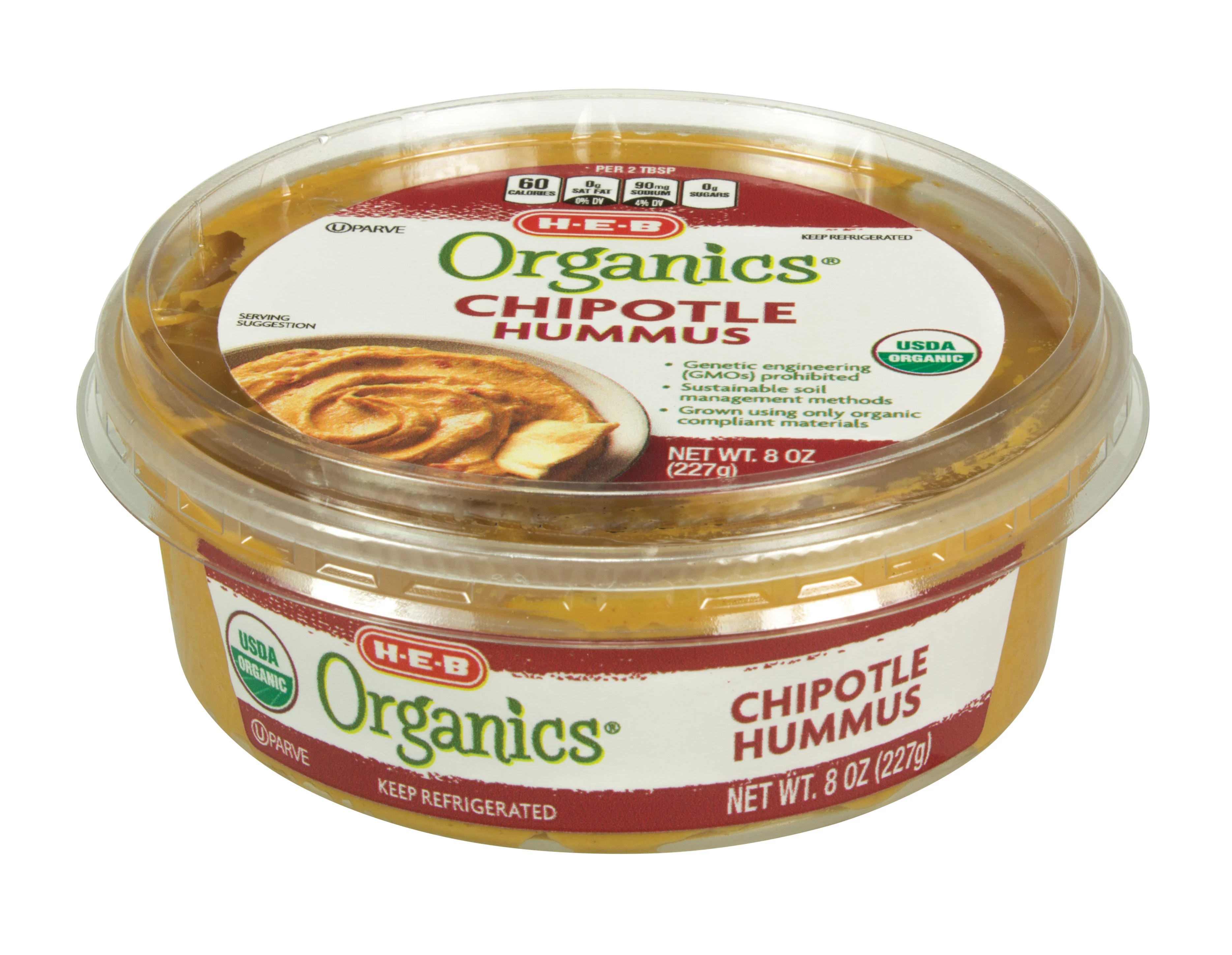HEB Organics Hummus Chipotle Shop Dip at HEB