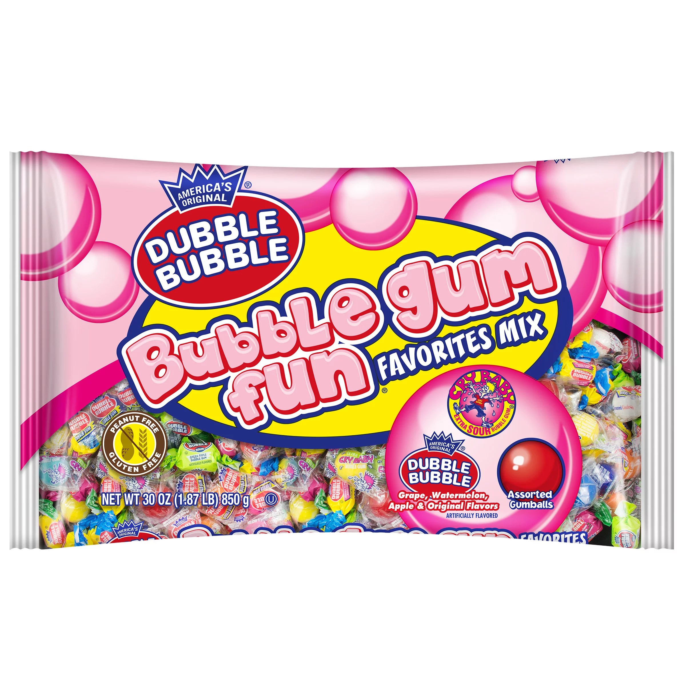 Dubble Bubble Bubble Gum Fun Favorite Mix Shop Snacks & Candy at HEB