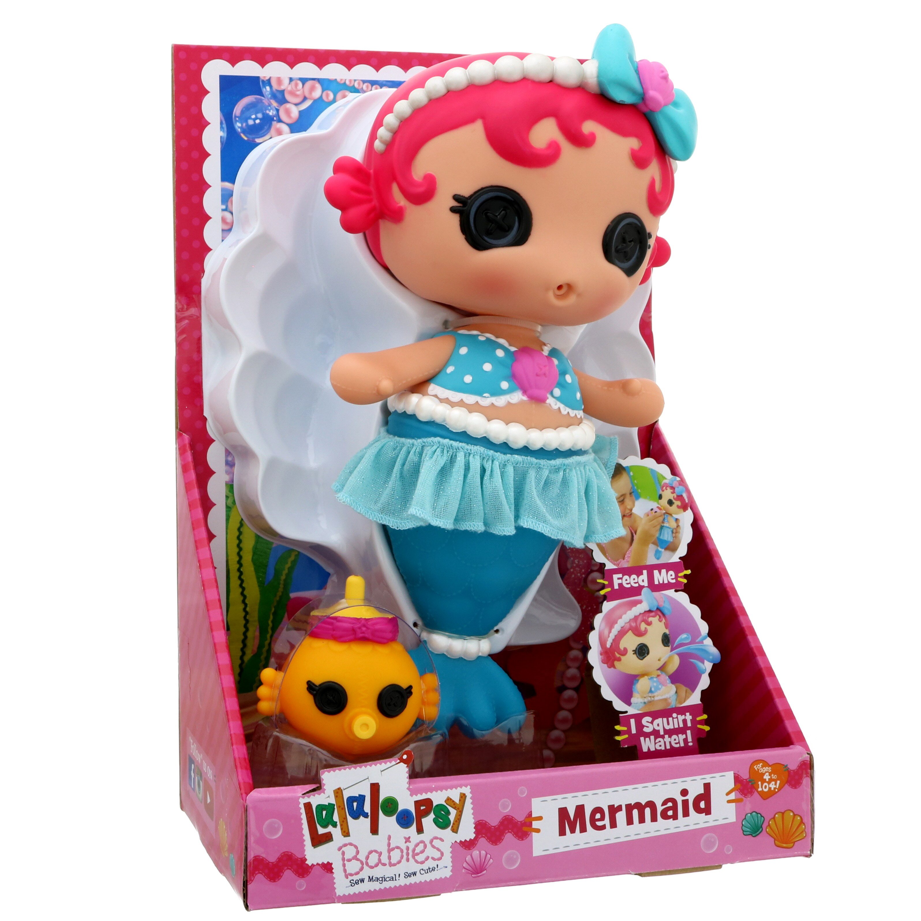 Lalaloopsy Babies Mermaid Dolls, Colors & Designs May Vary Shop