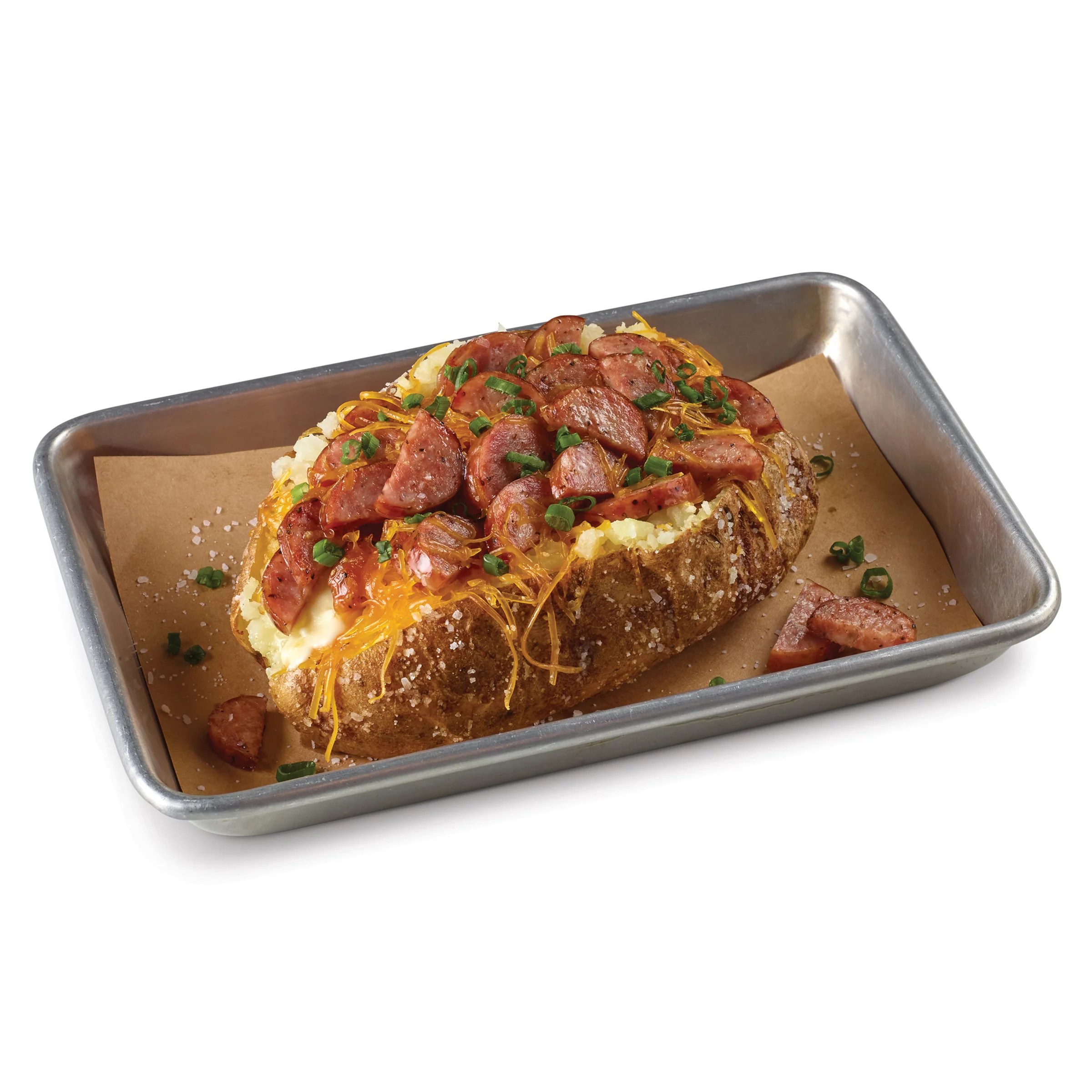 True Texas Stuffed Baked Potato with Smoked Sausage Shop Ready Meals