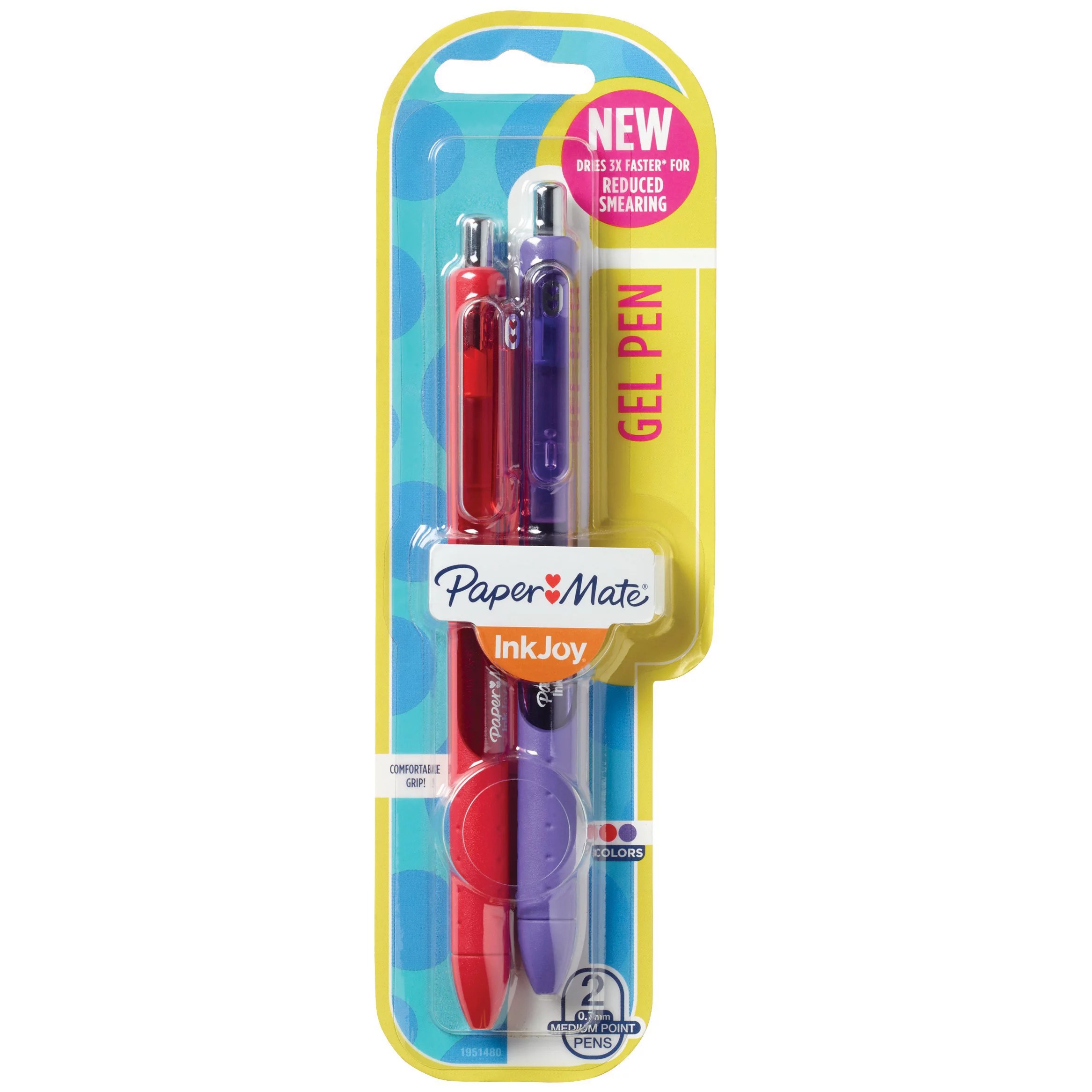 Paper Mate Inkjoy Red Ink Gel Pens Shop Pens at HEB