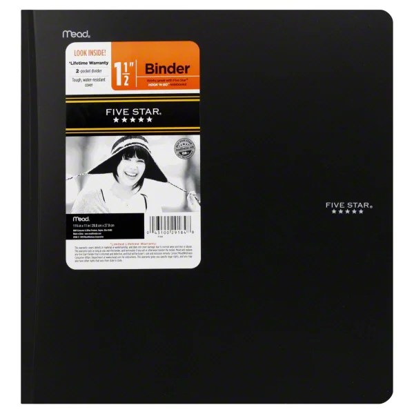 Mead Binder Shop School & Office Supplies at HEB