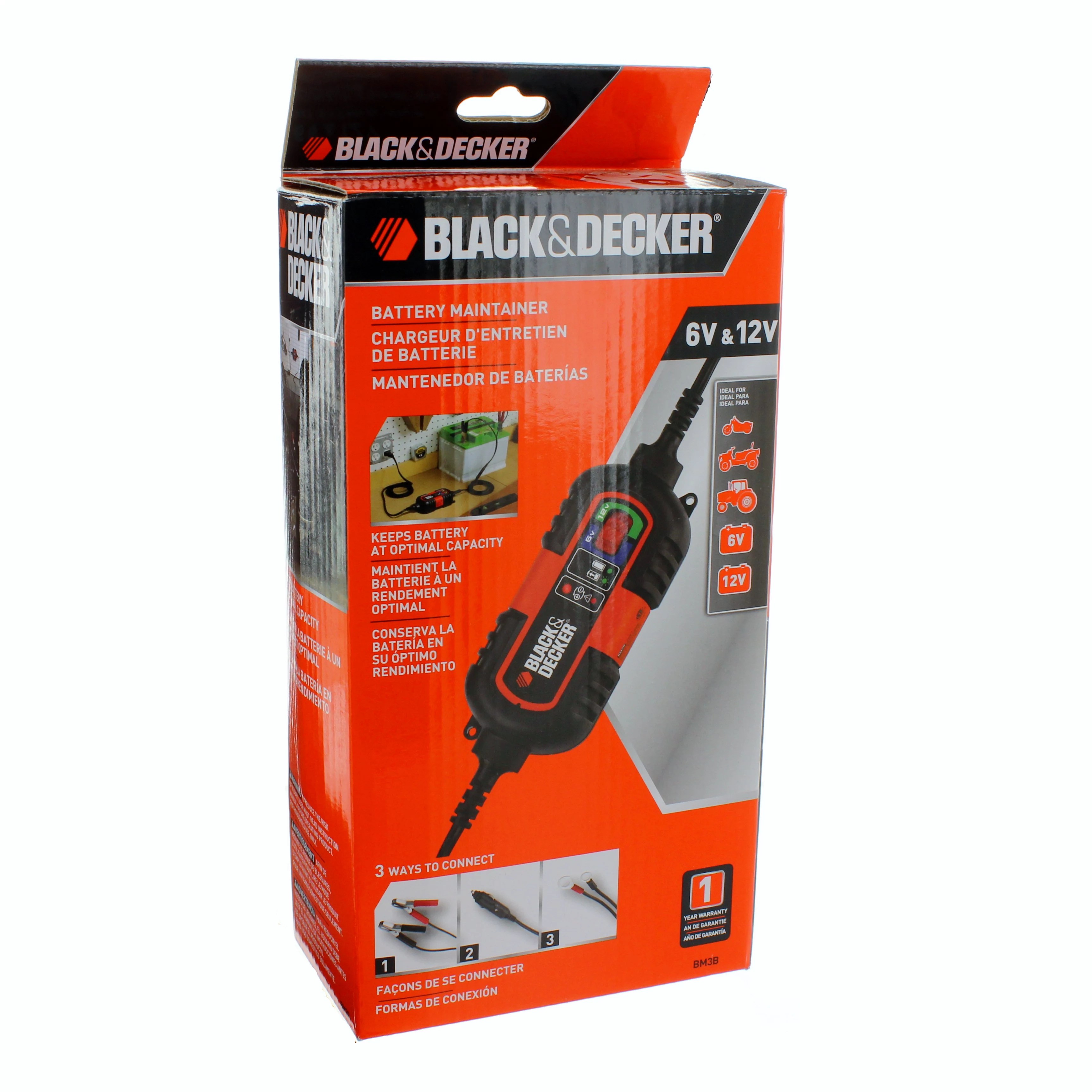 Black & Decker Battery Maintainer / Trickle Charger Shop Electronics